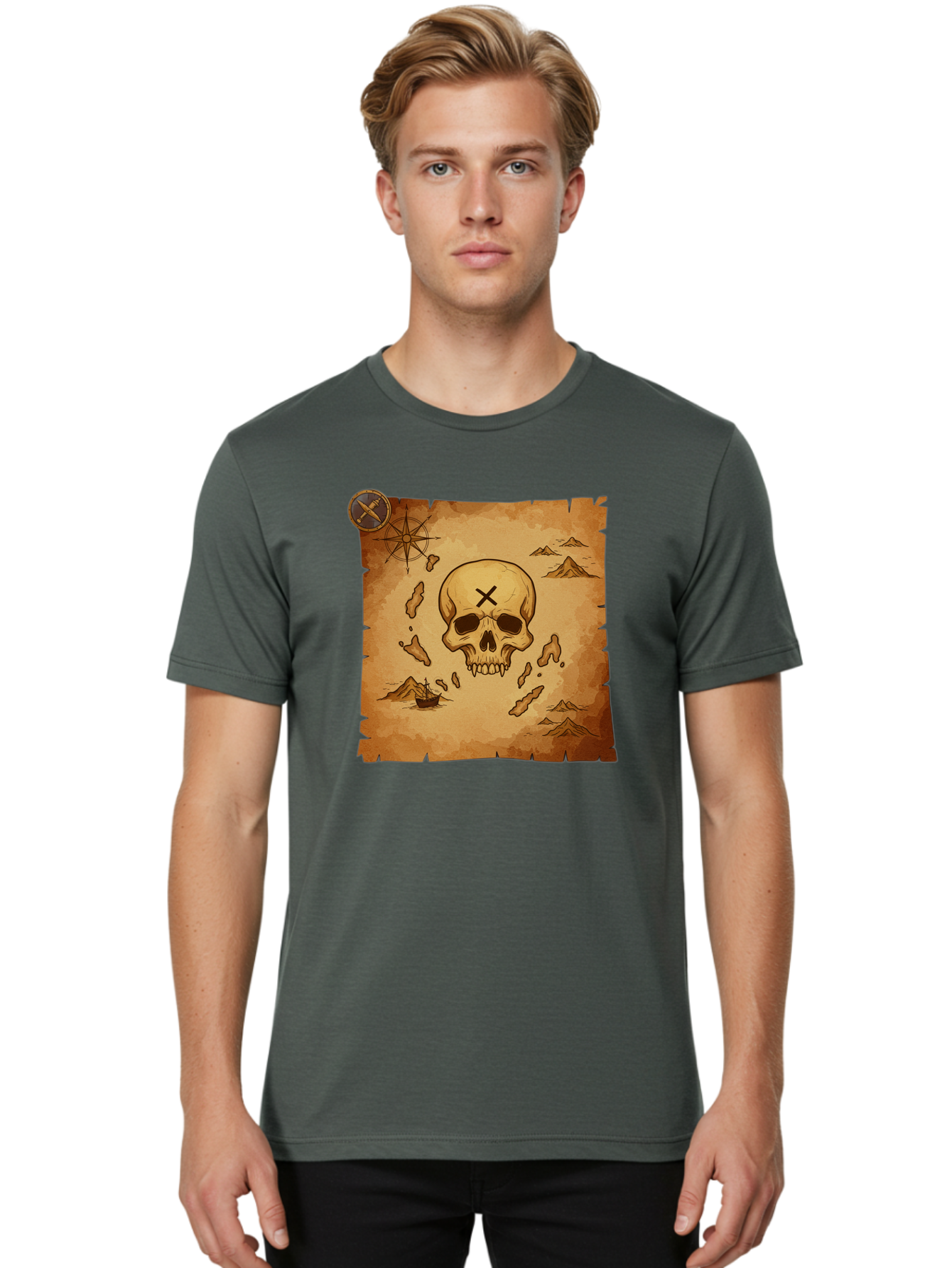 X-Marks-The-Spot Men'S Graphic Tee, 100% Cotton, Comfortable Casual Summer Wear, Machine Washable, Vintage Camera, Old Camera, Antique Camera, Black Camera, Classic Photography, Photography Equipment, Nostalgic Device, Film Camera, Camera Art Baf678 14