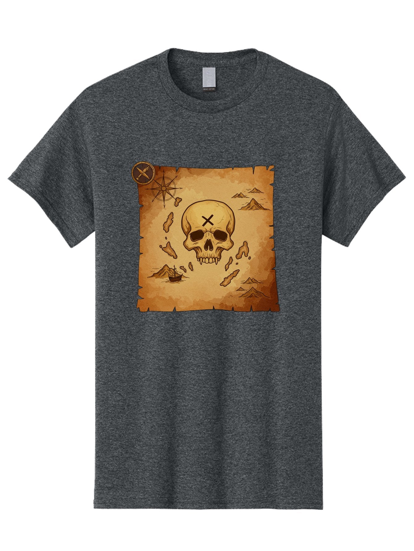 X-Marks-The-Spot Men'S Graphic Tee, 100% Cotton, Comfortable Casual Summer Wear, Machine Washable, Vintage Camera, Old Camera, Antique Camera, Black Camera, Classic Photography, Photography Equipment, Nostalgic Device, Film Camera, Camera Art Baf678 7