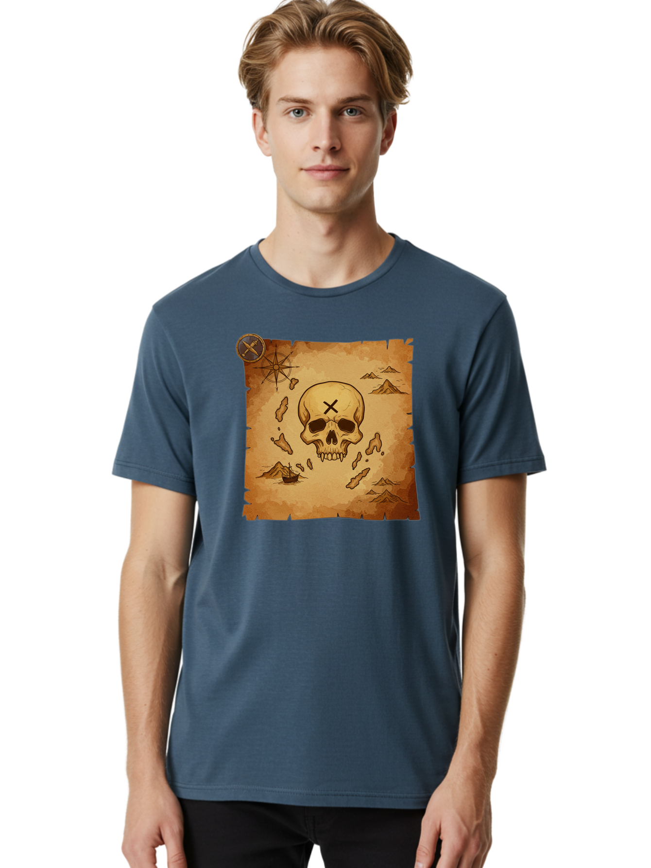 X-Marks-The-Spot Men'S Graphic Tee, 100% Cotton, Comfortable Casual Summer Wear, Machine Washable, Vintage Camera, Old Camera, Antique Camera, Black Camera, Classic Photography, Photography Equipment, Nostalgic Device, Film Camera, Camera Art Baf678 24