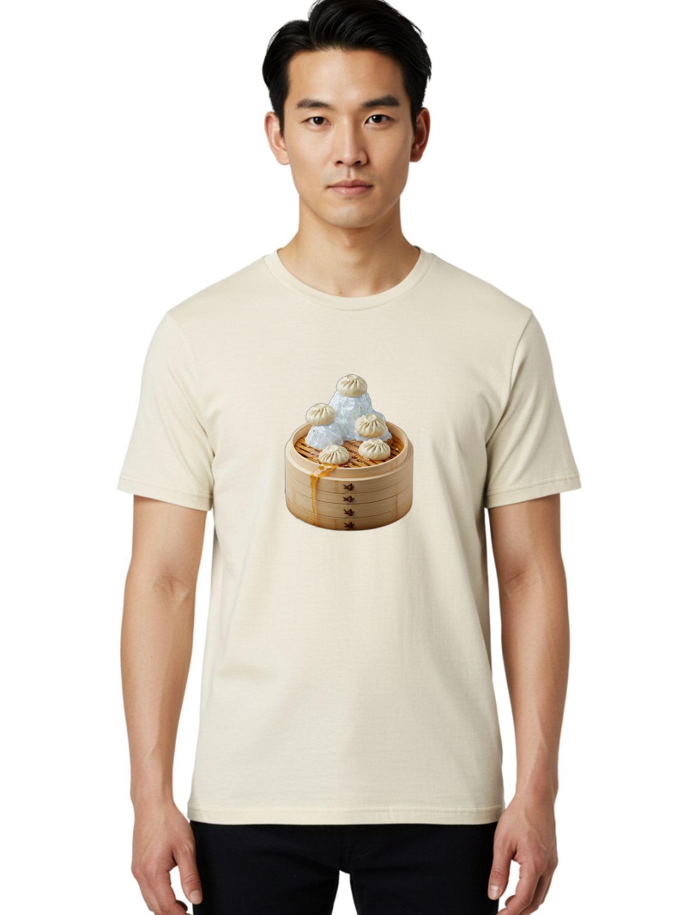 Xiaolongbao-Dumplings Men'S Graphic Tee, 100% Cotton, Comfortable Casual Summer Wear, Machine Washable, Vintage Camera, Old Camera, Antique Camera, Black Camera, Classic Photography, Photography Equipment, Nostalgic Device, Film Camera, Baf681 4