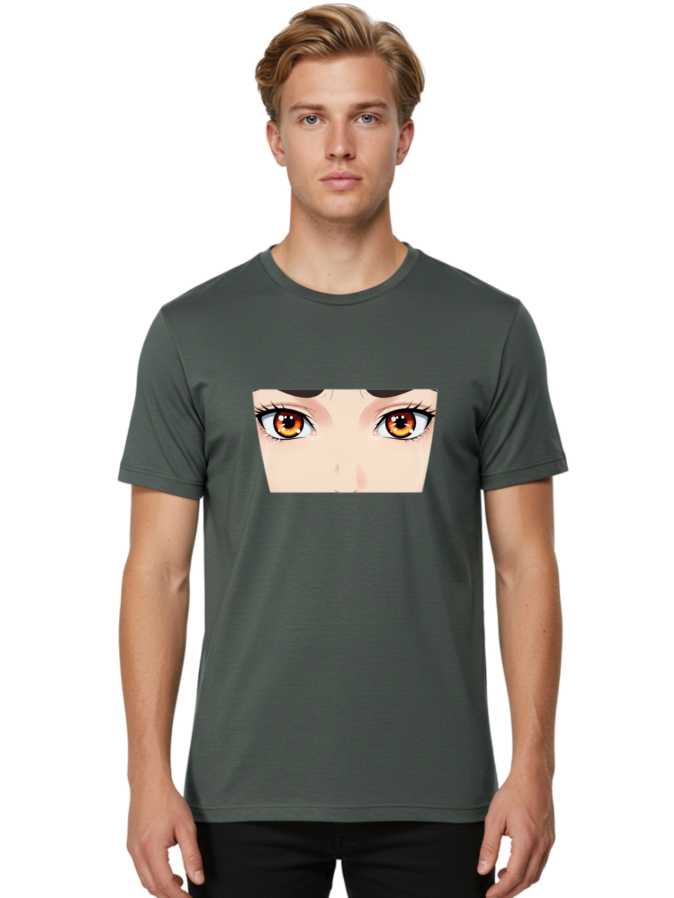 Anime-Eyes Men'S Graphic Tee, 100% Cotton, Comfortable Casual Summer Wear, Machine Washable, Vintage Camera, Old Camera, Antique Camera, Black Camera, Classic Photography, Photography Equipment, Nostalgic Device, Film Camera, Camera Art Baf684 26