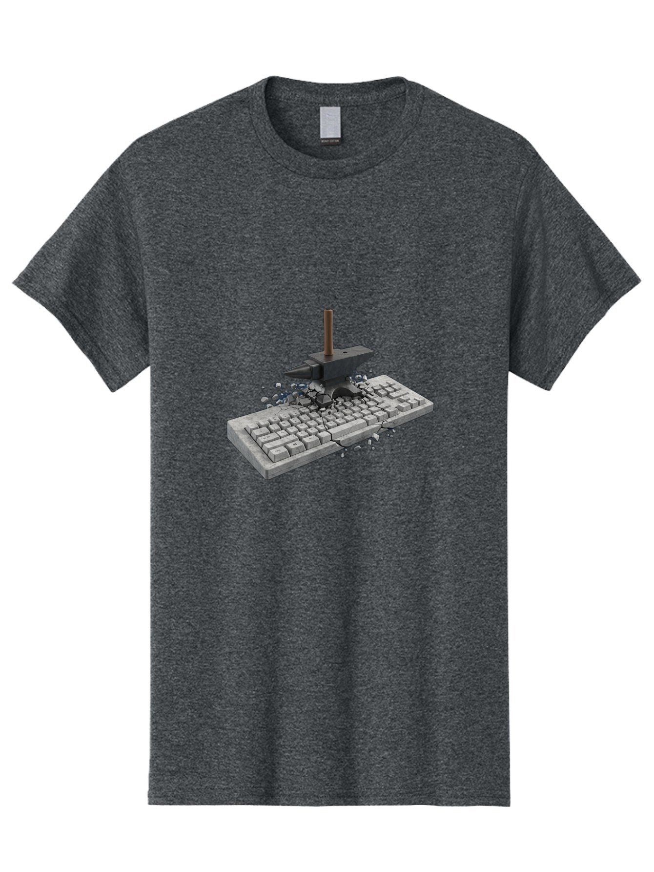 Anvil-Breaking-Keyboard Men'S Graphic Tee, 100% Cotton, Comfortable Casual Summer Wear, Machine Washable, Vintage Camera, Old Camera, Antique Camera, Black Camera, Classic Photography, Photography Equipment, Nostalgic Device, Film Camera, Baf685