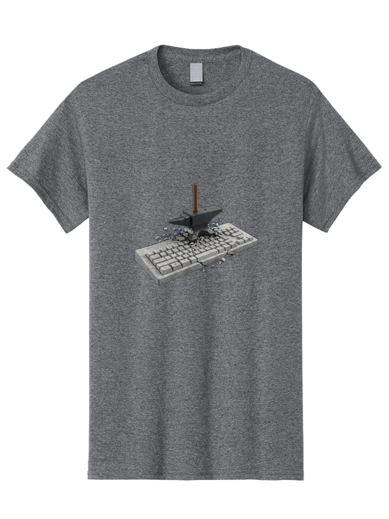 Anvil-Breaking-Keyboard Men'S Graphic Tee, 100% Cotton, Comfortable Casual Summer Wear, Machine Washable, Vintage Camera, Old Camera, Antique Camera, Black Camera, Classic Photography, Photography Equipment, Nostalgic Device, Film Camera, Baf685 9
