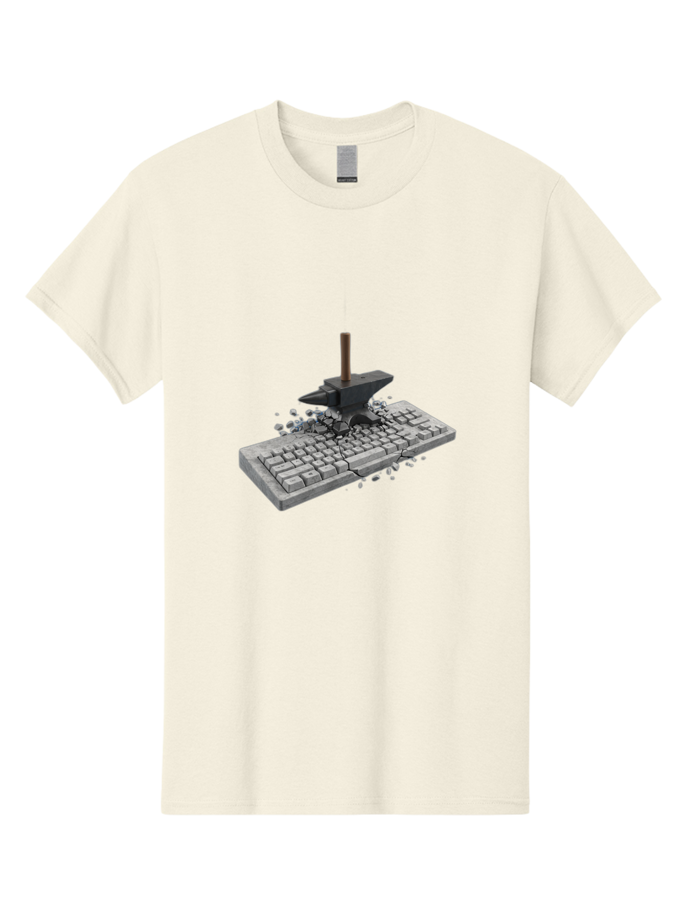 Anvil-Breaking-Keyboard Men'S Graphic Tee, 100% Cotton, Comfortable Casual Summer Wear, Machine Washable, Vintage Camera, Old Camera, Antique Camera, Black Camera, Classic Photography, Photography Equipment, Nostalgic Device, Film Camera, Baf685 3