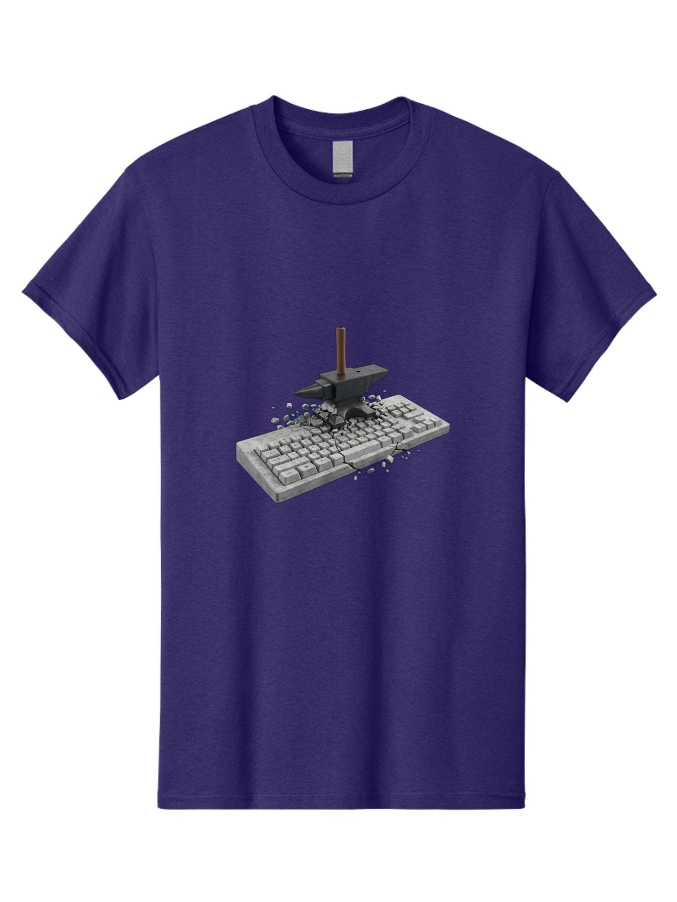 Anvil-Breaking-Keyboard Men'S Graphic Tee, 100% Cotton, Comfortable Casual Summer Wear, Machine Washable, Vintage Camera, Old Camera, Antique Camera, Black Camera, Classic Photography, Photography Equipment, Nostalgic Device, Film Camera, Baf685 6
