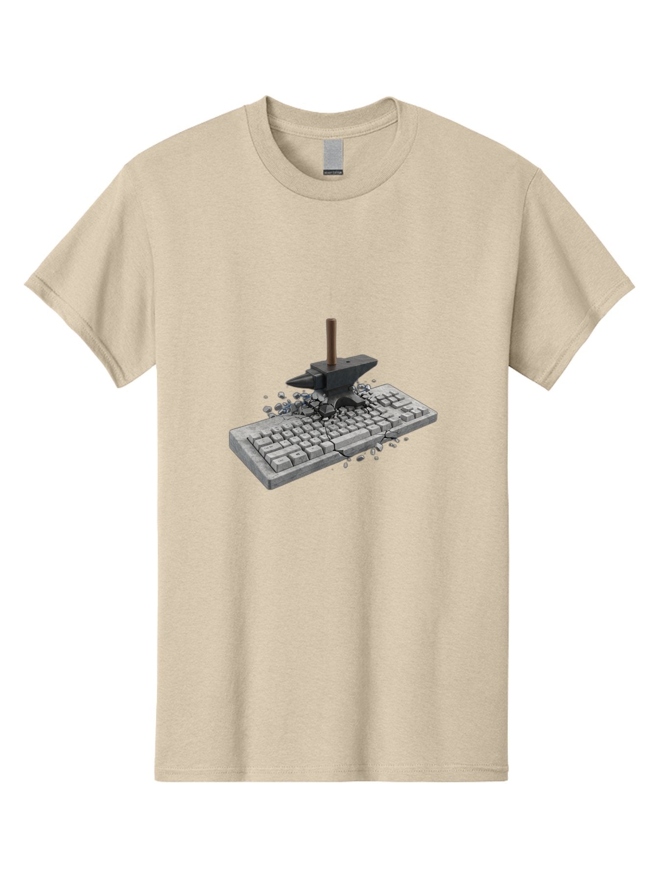 Anvil-Breaking-Keyboard Men'S Graphic Tee, 100% Cotton, Comfortable Casual Summer Wear, Machine Washable, Vintage Camera, Old Camera, Antique Camera, Black Camera, Classic Photography, Photography Equipment, Nostalgic Device, Film Camera, Baf685 15