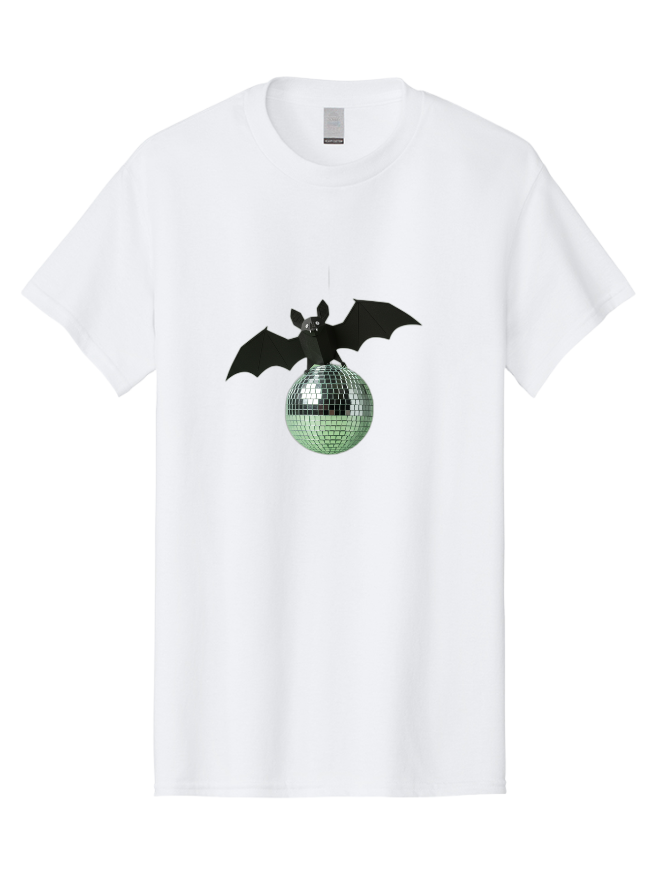 Bat-Disco-Ball-1 Men'S Graphic Tee, 100% Cotton, Comfortable Casual Summer Wear, Machine Washable, Vintage Camera, Old Camera, Antique Camera, Black Camera, Classic Photography, Photography Equipment, Nostalgic Device, Film Camera, Camera Art Baf687