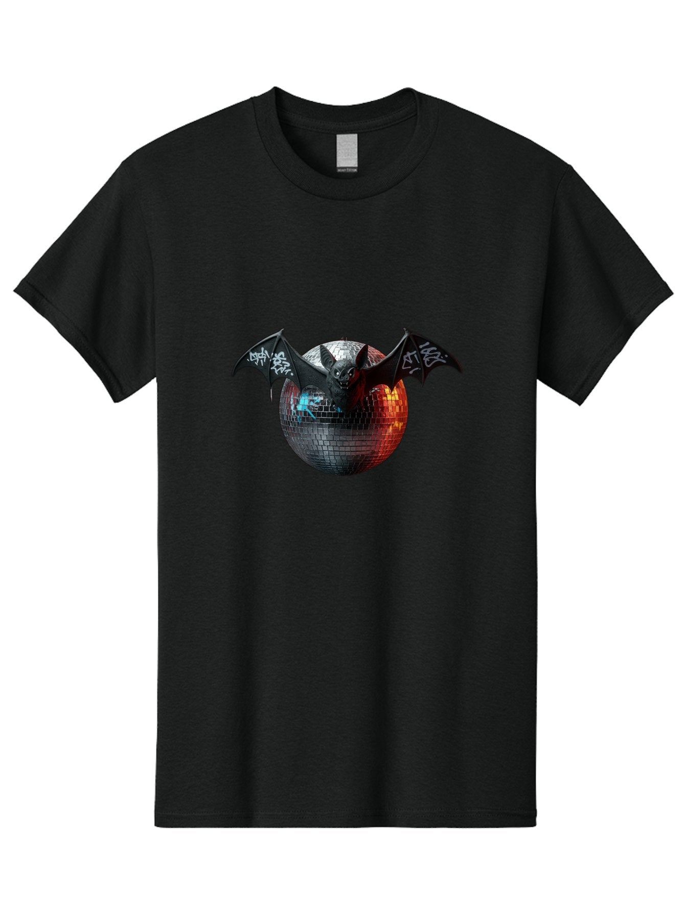 Bat-Disco-Ball-2 Men'S Graphic Tee, 100% Cotton, Comfortable Casual Summer Wear, Machine Washable, Vintage Camera, Old Camera, Antique Camera, Black Camera, Classic Photography, Photography Equipment, Nostalgic Device, Film Camera, Camera Art Baf688 12