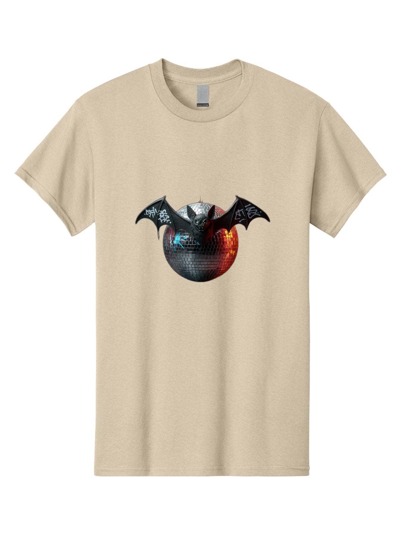 Bat-Disco-Ball-2 Men'S Graphic Tee, 100% Cotton, Comfortable Casual Summer Wear, Machine Washable, Vintage Camera, Old Camera, Antique Camera, Black Camera, Classic Photography, Photography Equipment, Nostalgic Device, Film Camera, Camera Art Baf688 13