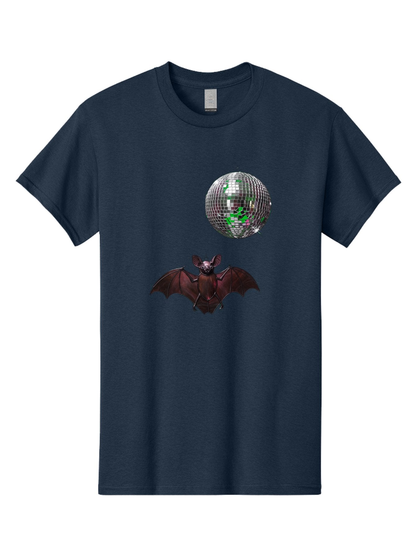 Bat-Disco-Ball Men'S Graphic Tee, 100% Cotton, Comfortable Casual Summer Wear, Machine Washable, Vintage Camera, Old Camera, Antique Camera, Black Camera, Classic Photography, Photography Equipment, Nostalgic Device, Film Camera, Camera Art Baf690 8