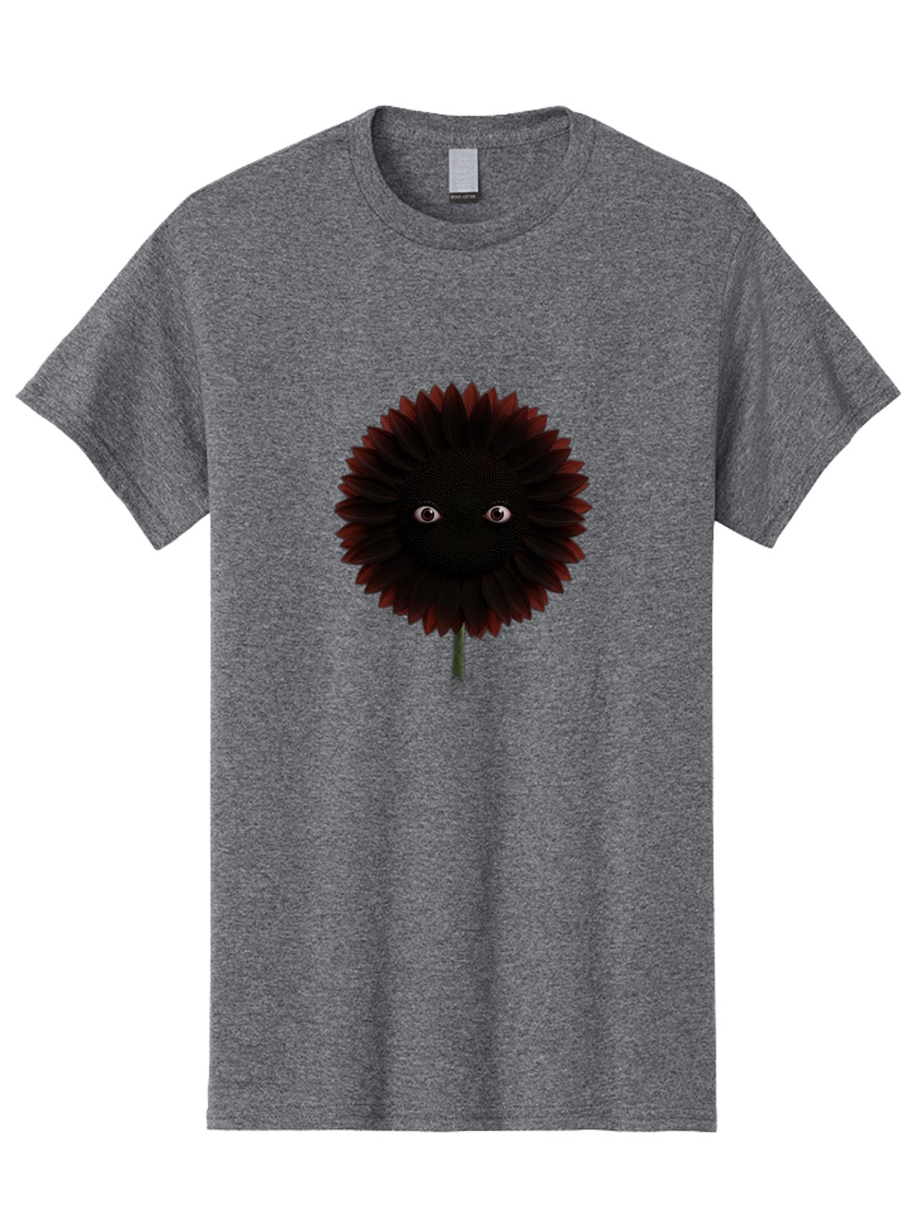 Black-Flower Men'S Graphic Tee, 100% Cotton, Comfortable Casual Summer Wear, Machine Washable, Vintage Camera, Old Camera, Antique Camera, Black Camera, Classic Photography, Photography Equipment, Nostalgic Device, Film Camera, Camera Art Baf697