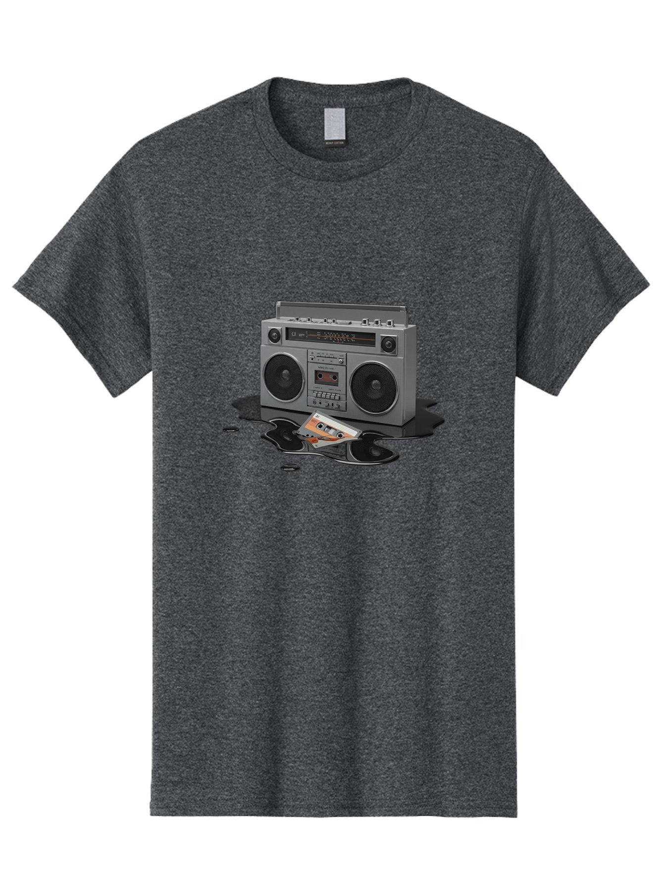 Boombox-2 Men'S Graphic Tee, 100% Cotton, Comfortable Casual Summer Wear, Machine Washable, Vintage Camera, Old Camera, Antique Camera, Black Camera, Classic Photography, Photography Equipment, Nostalgic Device, Film Camera, Camera Art Baf699 4