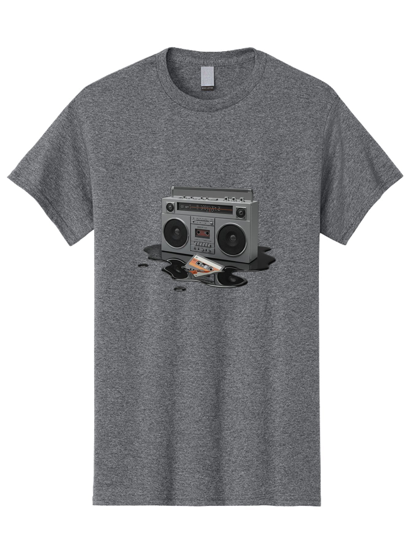 Boombox-2 Men'S Graphic Tee, 100% Cotton, Comfortable Casual Summer Wear, Machine Washable, Vintage Camera, Old Camera, Antique Camera, Black Camera, Classic Photography, Photography Equipment, Nostalgic Device, Film Camera, Camera Art Baf699 8