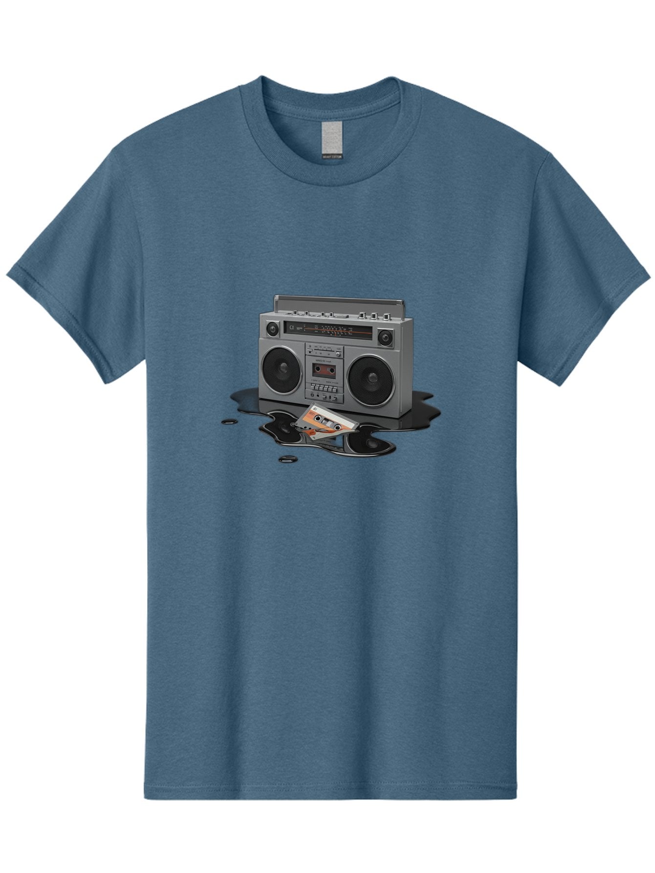 Boombox-2 Men'S Graphic Tee, 100% Cotton, Comfortable Casual Summer Wear, Machine Washable, Vintage Camera, Old Camera, Antique Camera, Black Camera, Classic Photography, Photography Equipment, Nostalgic Device, Film Camera, Camera Art Baf699 6