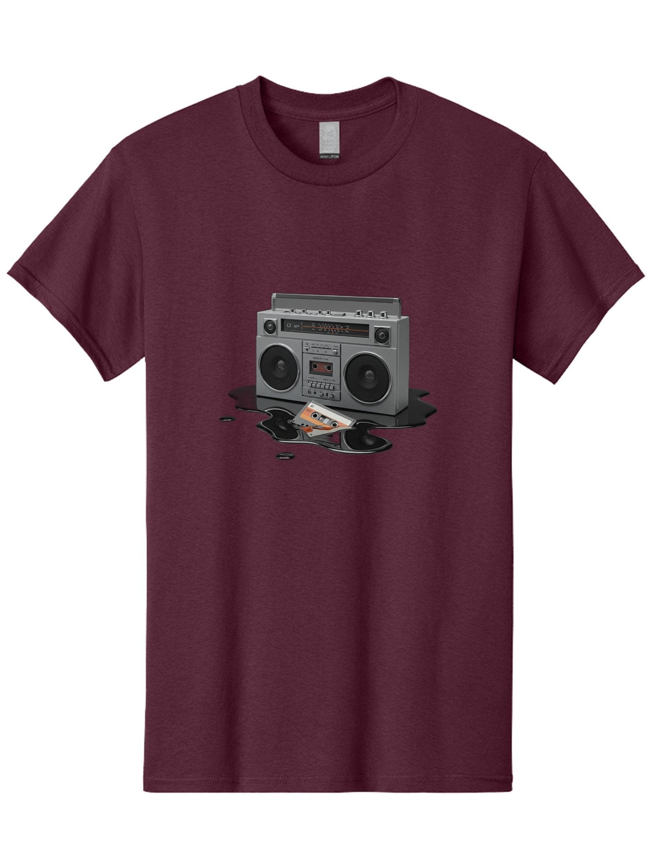 Boombox-2 Men'S Graphic Tee, 100% Cotton, Comfortable Casual Summer Wear, Machine Washable, Vintage Camera, Old Camera, Antique Camera, Black Camera, Classic Photography, Photography Equipment, Nostalgic Device, Film Camera, Camera Art Baf699 3