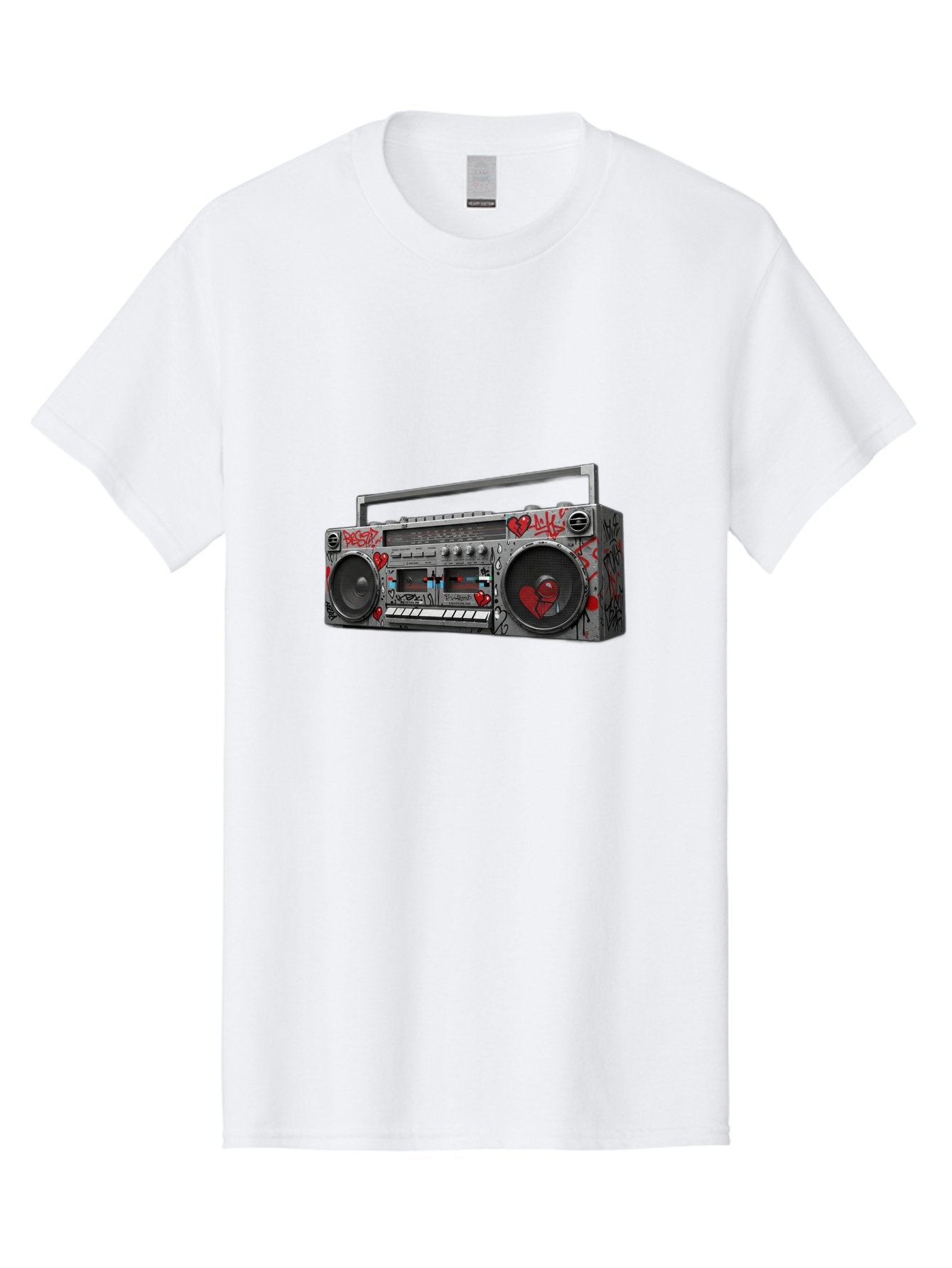 Boombox-3 Men'S Graphic Tee, 100% Cotton, Comfortable Casual Summer Wear, Machine Washable, Vintage Camera, Old Camera, Antique Camera, Black Camera, Classic Photography, Photography Equipment, Nostalgic Device, Film Camera, Camera Art Baf700 15