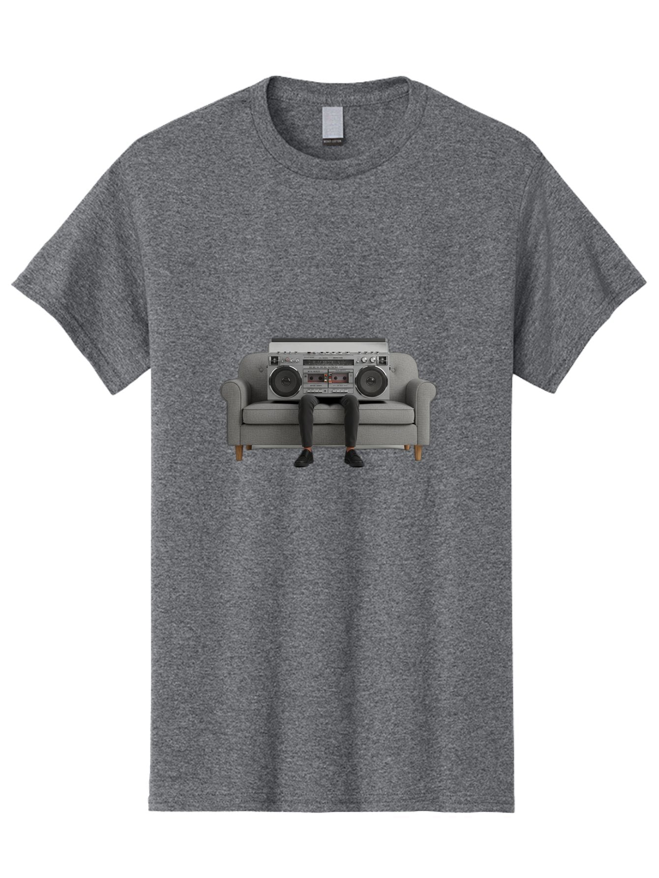Boombox-Person Men'S Graphic Tee, 100% Cotton, Comfortable Casual Summer Wear, Machine Washable, Vintage Camera, Old Camera, Antique Camera, Black Camera, Classic Photography, Photography Equipment, Nostalgic Device, Film Camera, Camera Art Baf701 9
