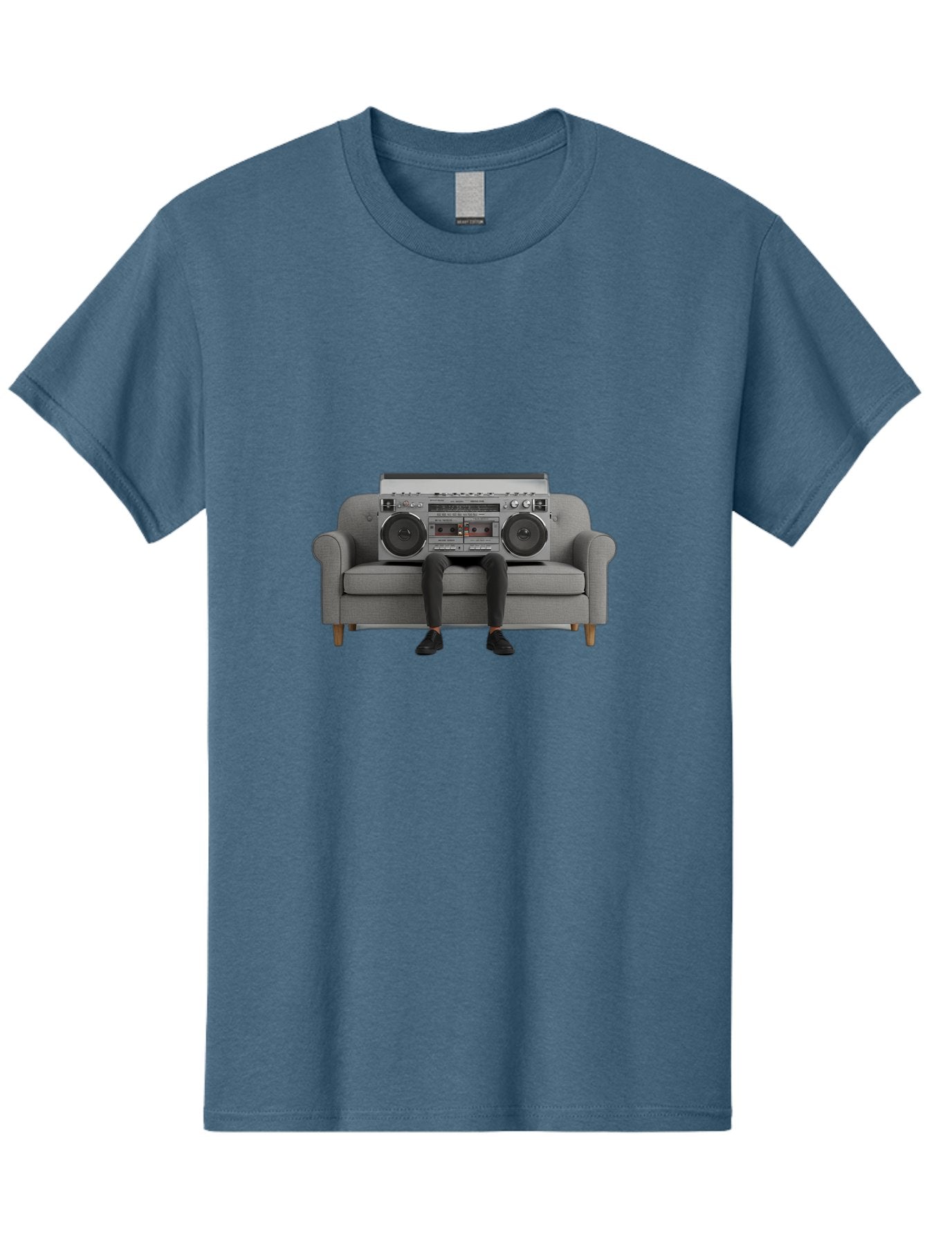 Boombox-Person Men'S Graphic Tee, 100% Cotton, Comfortable Casual Summer Wear, Machine Washable, Vintage Camera, Old Camera, Antique Camera, Black Camera, Classic Photography, Photography Equipment, Nostalgic Device, Film Camera, Camera Art Baf701 15