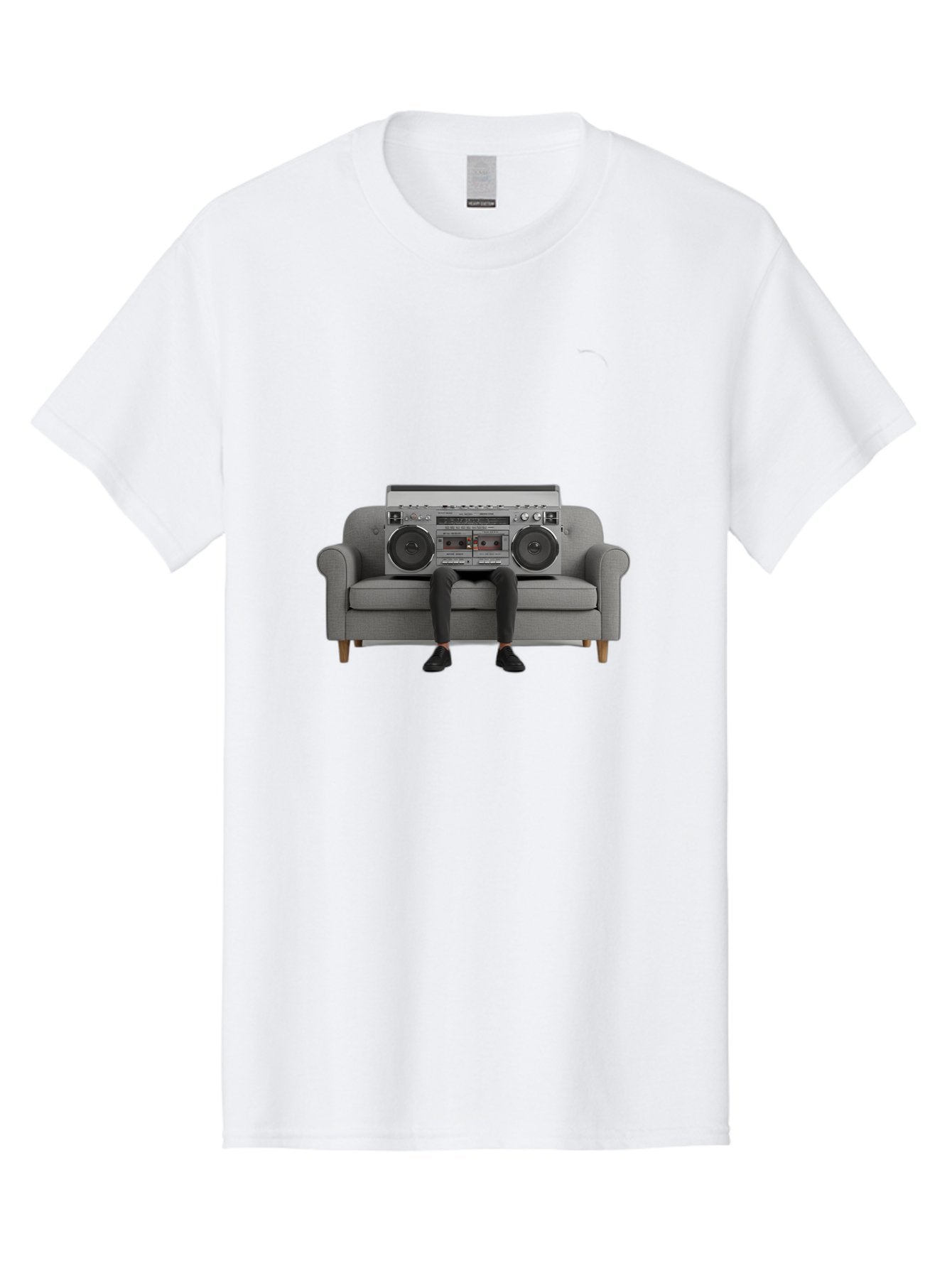 Boombox-Person Men'S Graphic Tee, 100% Cotton, Comfortable Casual Summer Wear, Machine Washable, Vintage Camera, Old Camera, Antique Camera, Black Camera, Classic Photography, Photography Equipment, Nostalgic Device, Film Camera, Camera Art Baf701 13