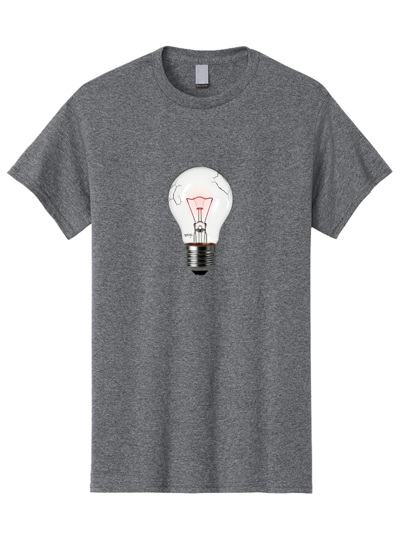 Broken-Light-Bulb-1 Men'S Graphic Tee, 100% Cotton, Comfortable Casual Summer Wear, Machine Washable, Vintage Camera, Old Camera, Antique Camera, Black Camera, Classic Photography, Photography Equipment, Nostalgic Device, Film Camera, Baf707 14