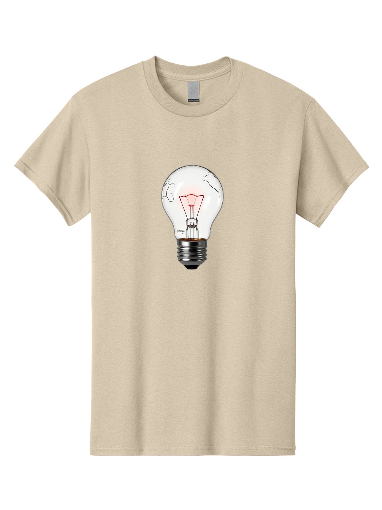 Broken-Light-Bulb-1 Men'S Graphic Tee, 100% Cotton, Comfortable Casual Summer Wear, Machine Washable, Vintage Camera, Old Camera, Antique Camera, Black Camera, Classic Photography, Photography Equipment, Nostalgic Device, Film Camera, Baf707 10