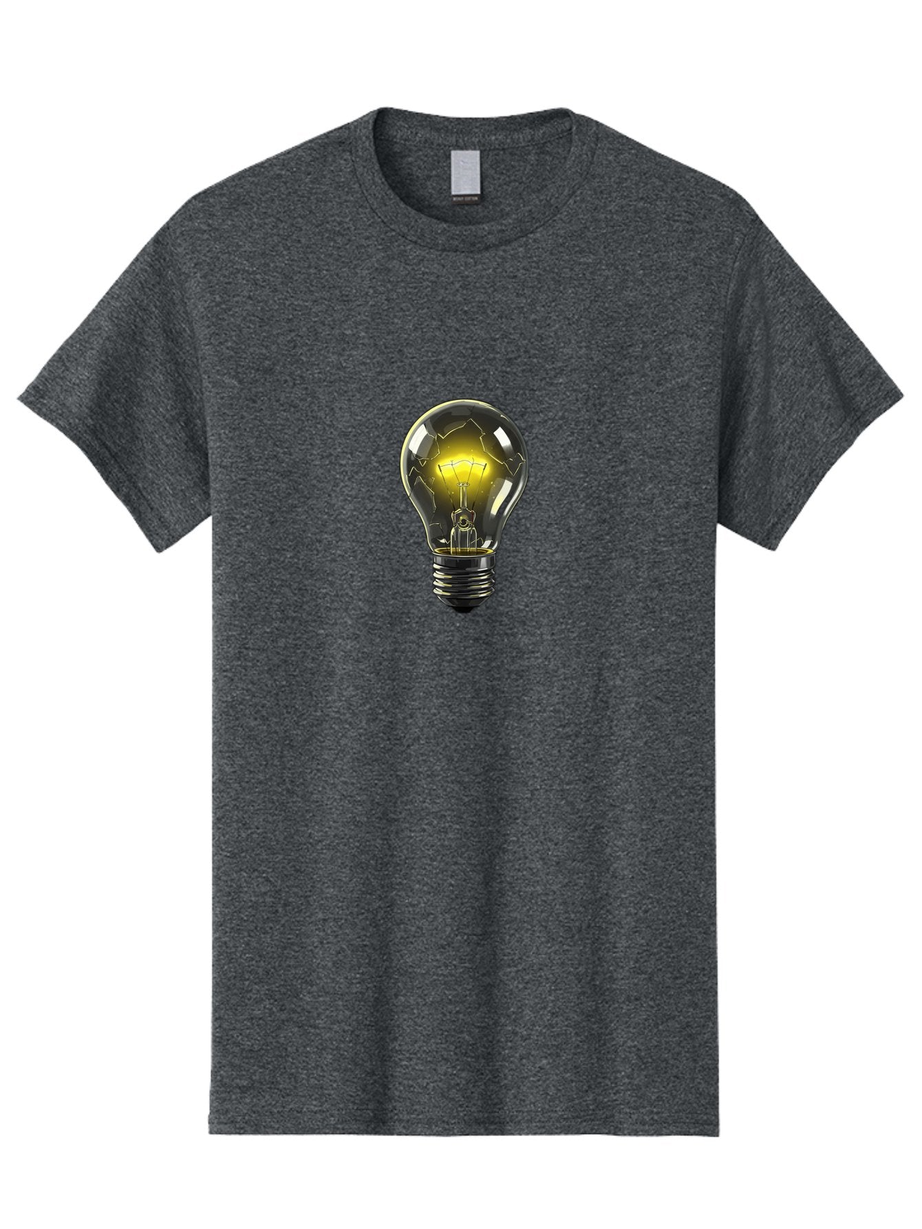 Broken-Light-Bulb-2 Men'S Graphic Tee, 100% Cotton, Comfortable Casual Summer Wear, Machine Washable, Vintage Camera, Old Camera, Antique Camera, Black Camera, Classic Photography, Photography Equipment, Nostalgic Device, Film Camera, Baf708 15