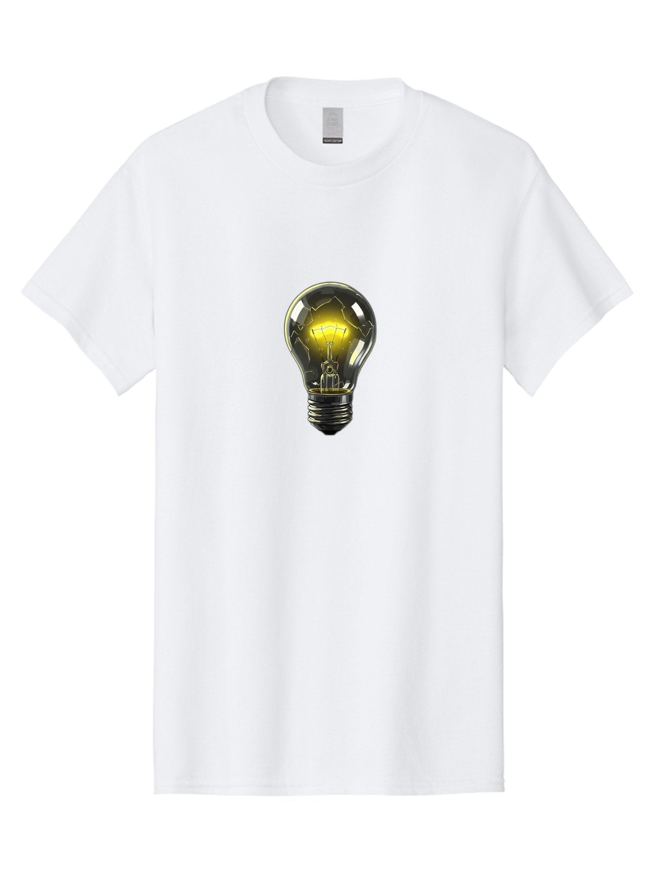 Broken-Light-Bulb-2 Men'S Graphic Tee, 100% Cotton, Comfortable Casual Summer Wear, Machine Washable, Vintage Camera, Old Camera, Antique Camera, Black Camera, Classic Photography, Photography Equipment, Nostalgic Device, Film Camera, Baf708 11