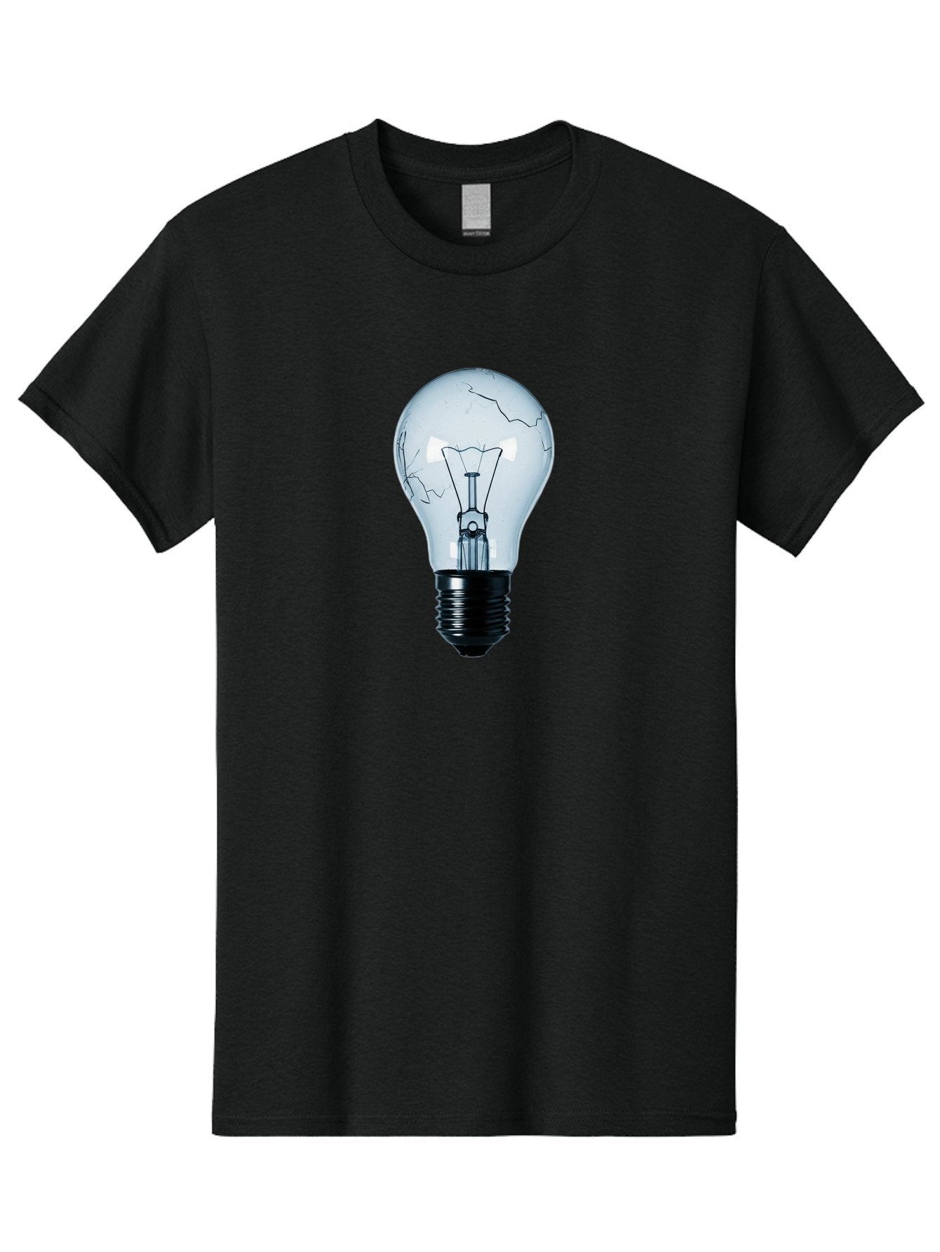 Broken-Light-Bulb-3 Men'S Graphic Tee, 100% Cotton, Comfortable Casual Summer Wear, Machine Washable, Vintage Camera, Old Camera, Antique Camera, Black Camera, Classic Photography, Photography Equipment, Nostalgic Device, Film Camera, Baf709 12