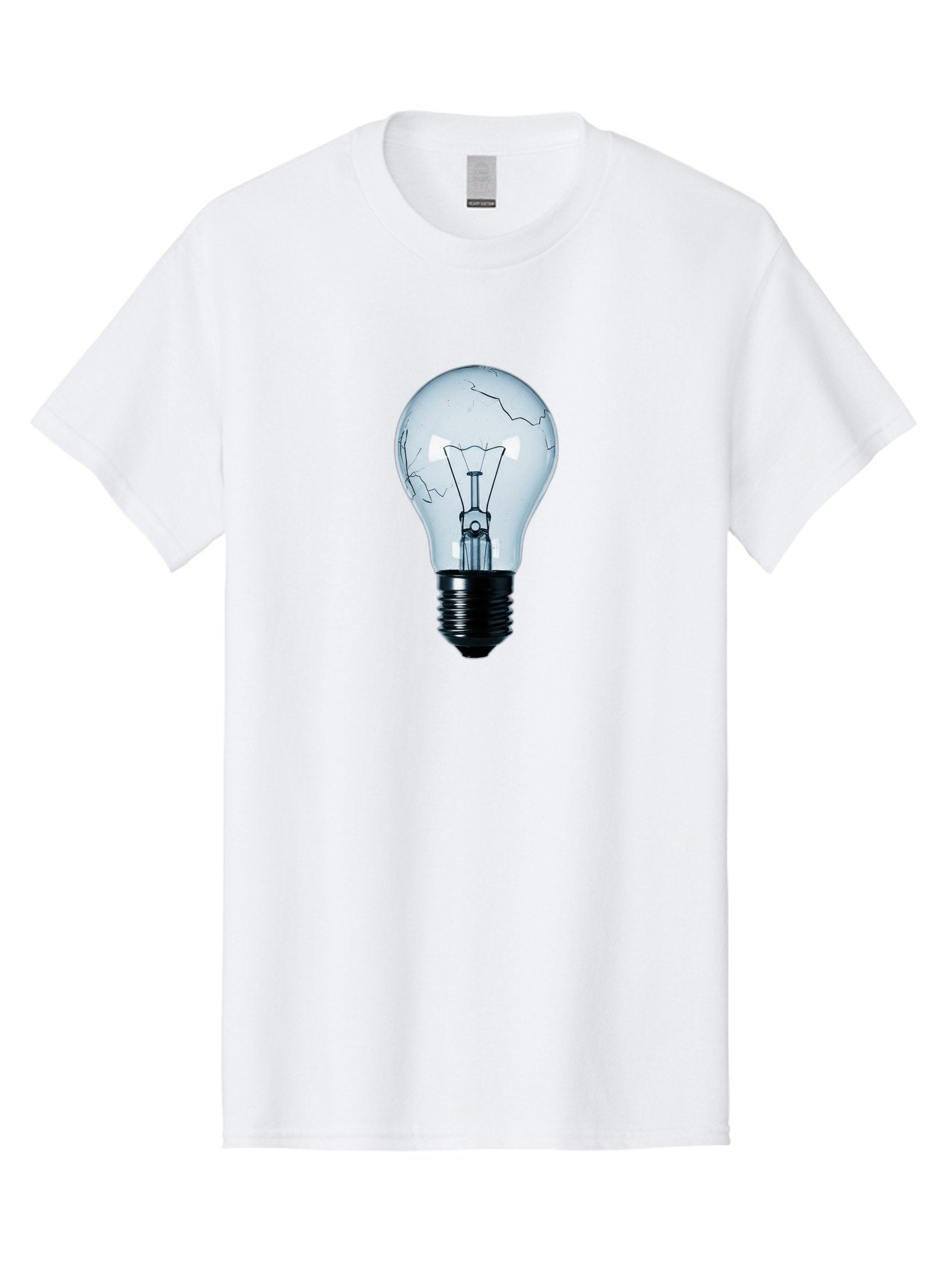 Broken-Light-Bulb-3 Men'S Graphic Tee, 100% Cotton, Comfortable Casual Summer Wear, Machine Washable, Vintage Camera, Old Camera, Antique Camera, Black Camera, Classic Photography, Photography Equipment, Nostalgic Device, Film Camera, Baf709