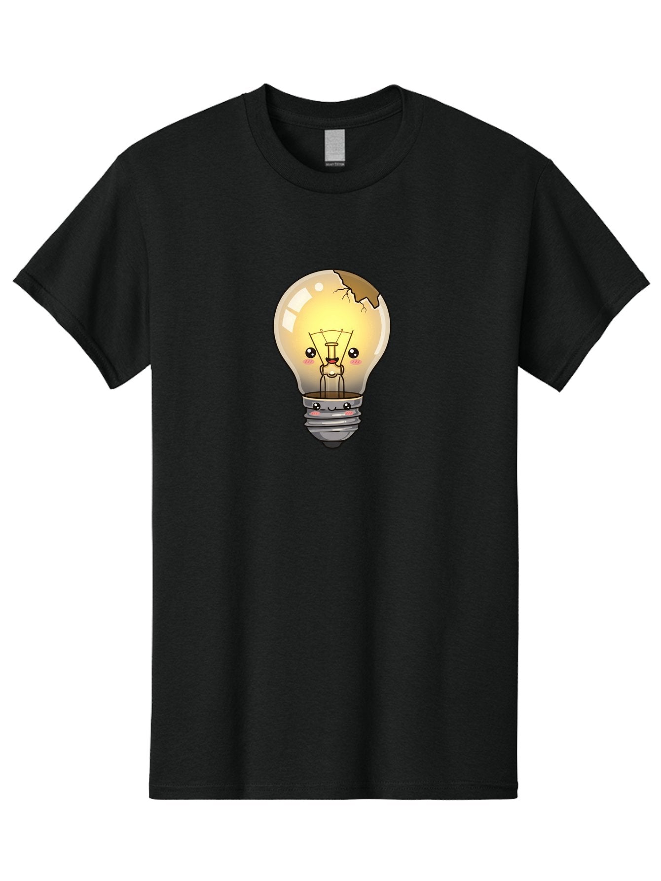 Broken-Light-Bulb Men'S Graphic Tee, 100% Cotton, Comfortable Casual Summer Wear, Machine Washable, Vintage Camera, Old Camera, Antique Camera, Black Camera, Classic Photography, Photography Equipment, Nostalgic Device, Film Camera, Camera Art Baf710