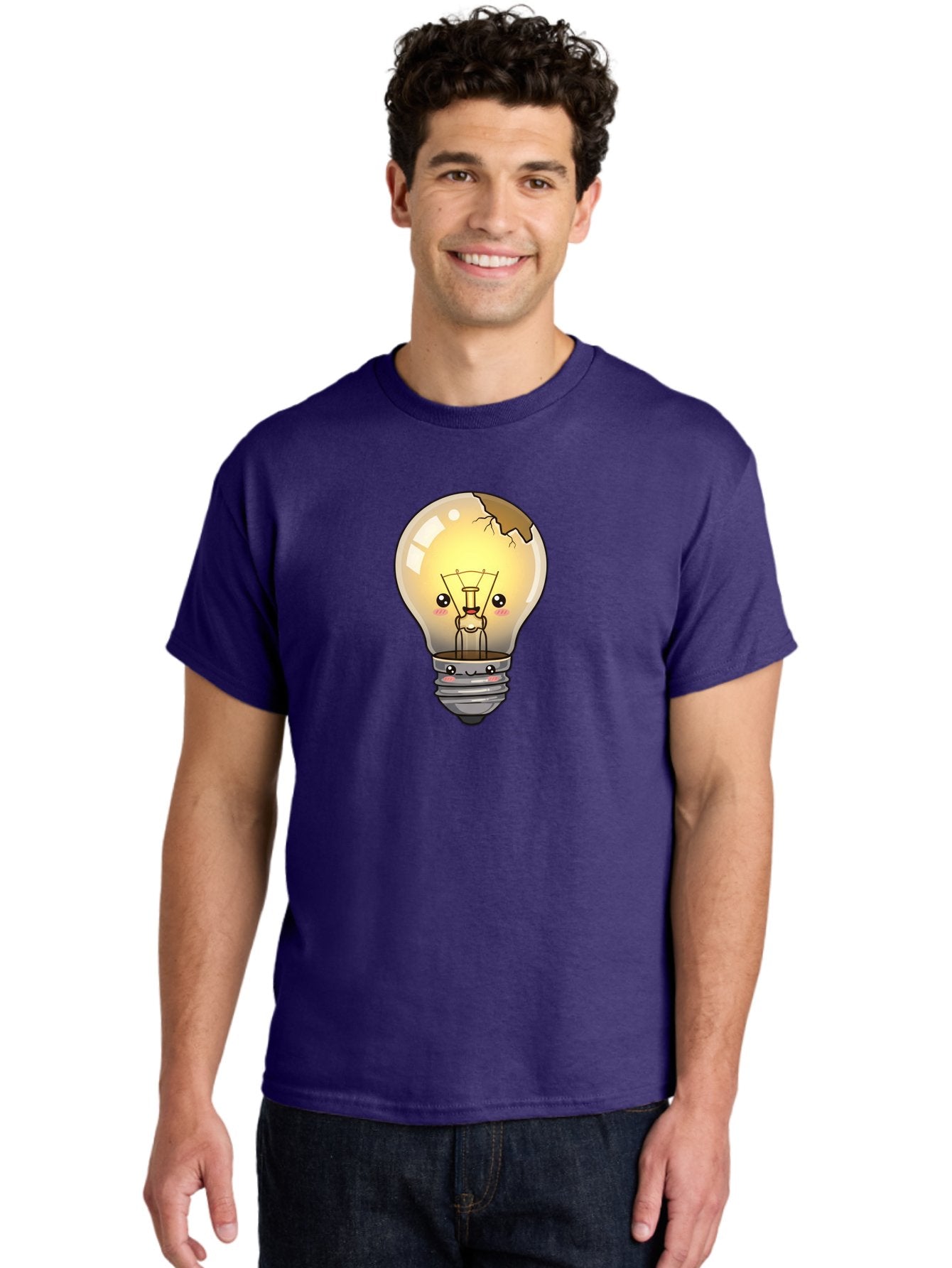Broken-Light-Bulb Men'S Graphic Tee, 100% Cotton, Comfortable Casual Summer Wear, Machine Washable, Vintage Camera, Old Camera, Antique Camera, Black Camera, Classic Photography, Photography Equipment, Nostalgic Device, Film Camera, Camera Art Baf710 17