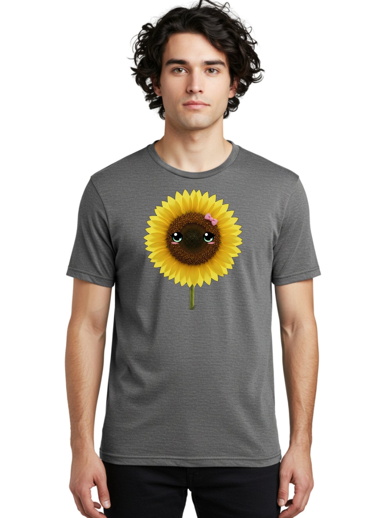Cartoon-Sunflower Men'S Graphic Tee, 100% Cotton, Comfortable Casual Summer Wear, Machine Washable, Vintage Camera, Old Camera, Antique Camera, Black Camera, Classic Photography, Photography Equipment, Nostalgic Device, Film Camera, Camera Art Baf711 22
