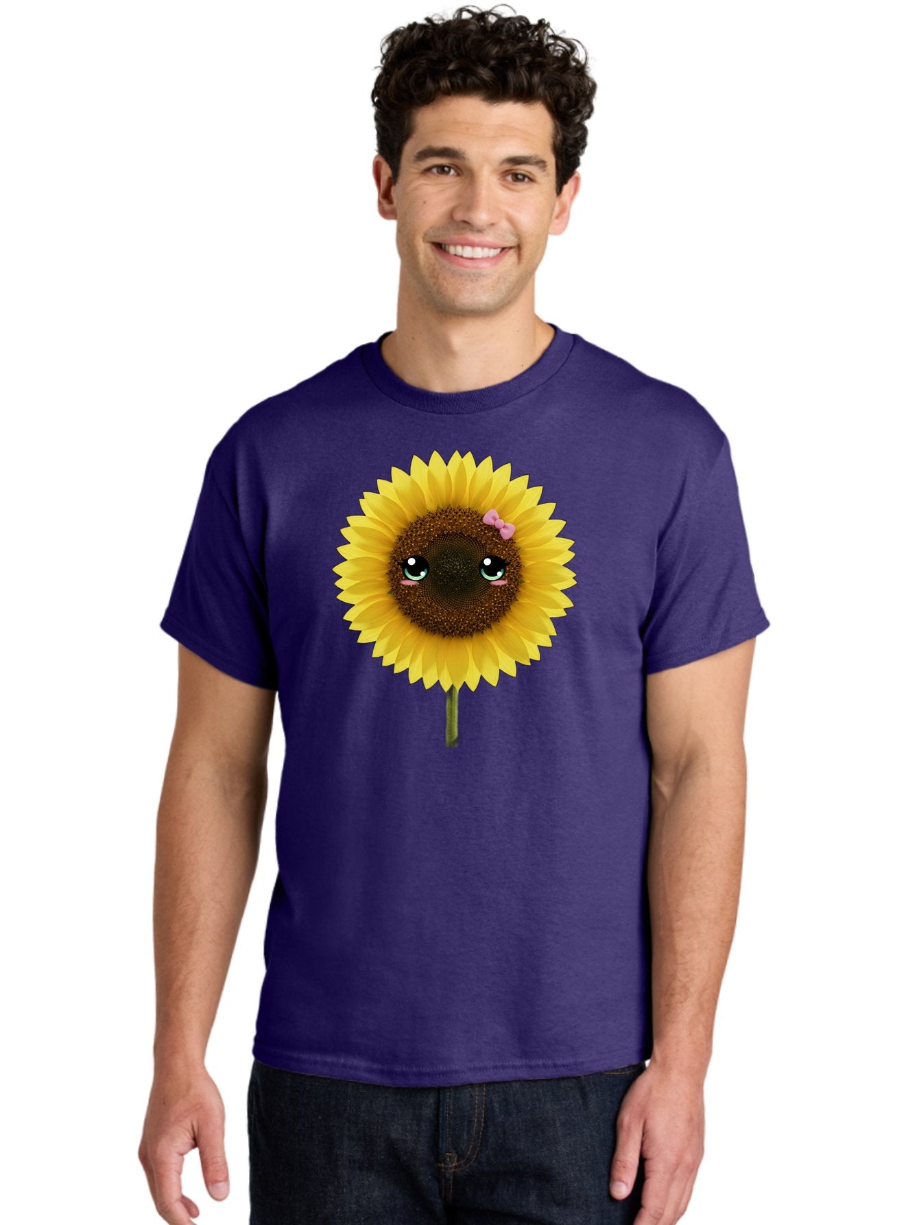 Cartoon-Sunflower Men'S Graphic Tee, 100% Cotton, Comfortable Casual Summer Wear, Machine Washable, Vintage Camera, Old Camera, Antique Camera, Black Camera, Classic Photography, Photography Equipment, Nostalgic Device, Film Camera, Camera Art Baf711 28