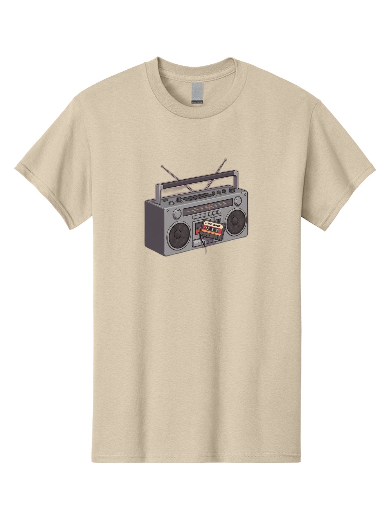 Cassette-Boombox Men'S Graphic Tee, 100% Cotton, Comfortable Casual Summer Wear, Machine Washable, Vintage Camera, Old Camera, Antique Camera, Black Camera, Classic Photography, Photography Equipment, Nostalgic Device, Film Camera, Camera Art Baf712 9