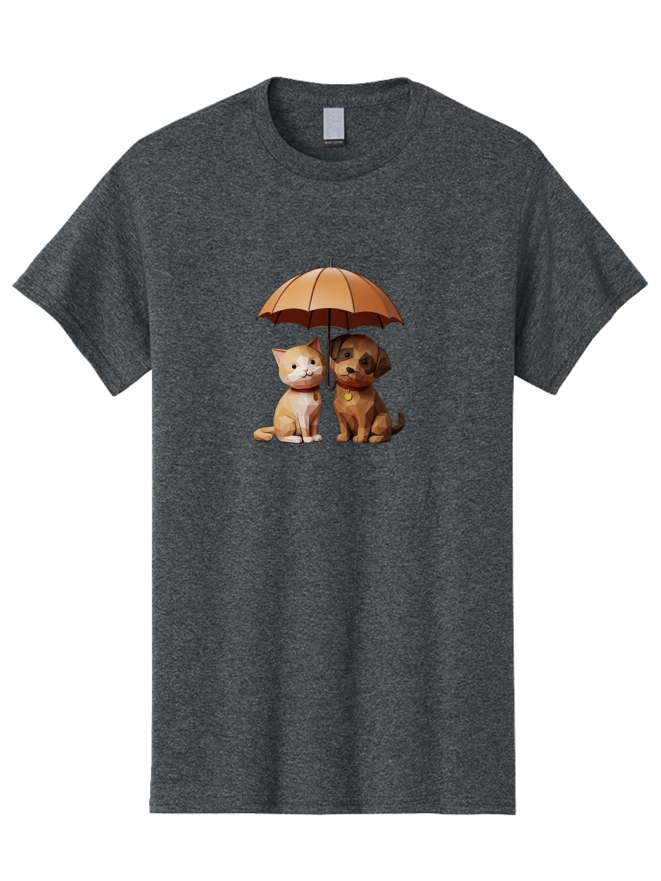 Cat-And-Dog-Under-Umbrella-7 Men'S Graphic Tee, 100% Cotton, Comfortable Casual Summer Wear, Machine Washable, Vintage Camera, Old Camera, Antique Camera, Black Camera, Classic Photography, Photography Equipment, Nostalgic Device, Film Camera, Baf721 10