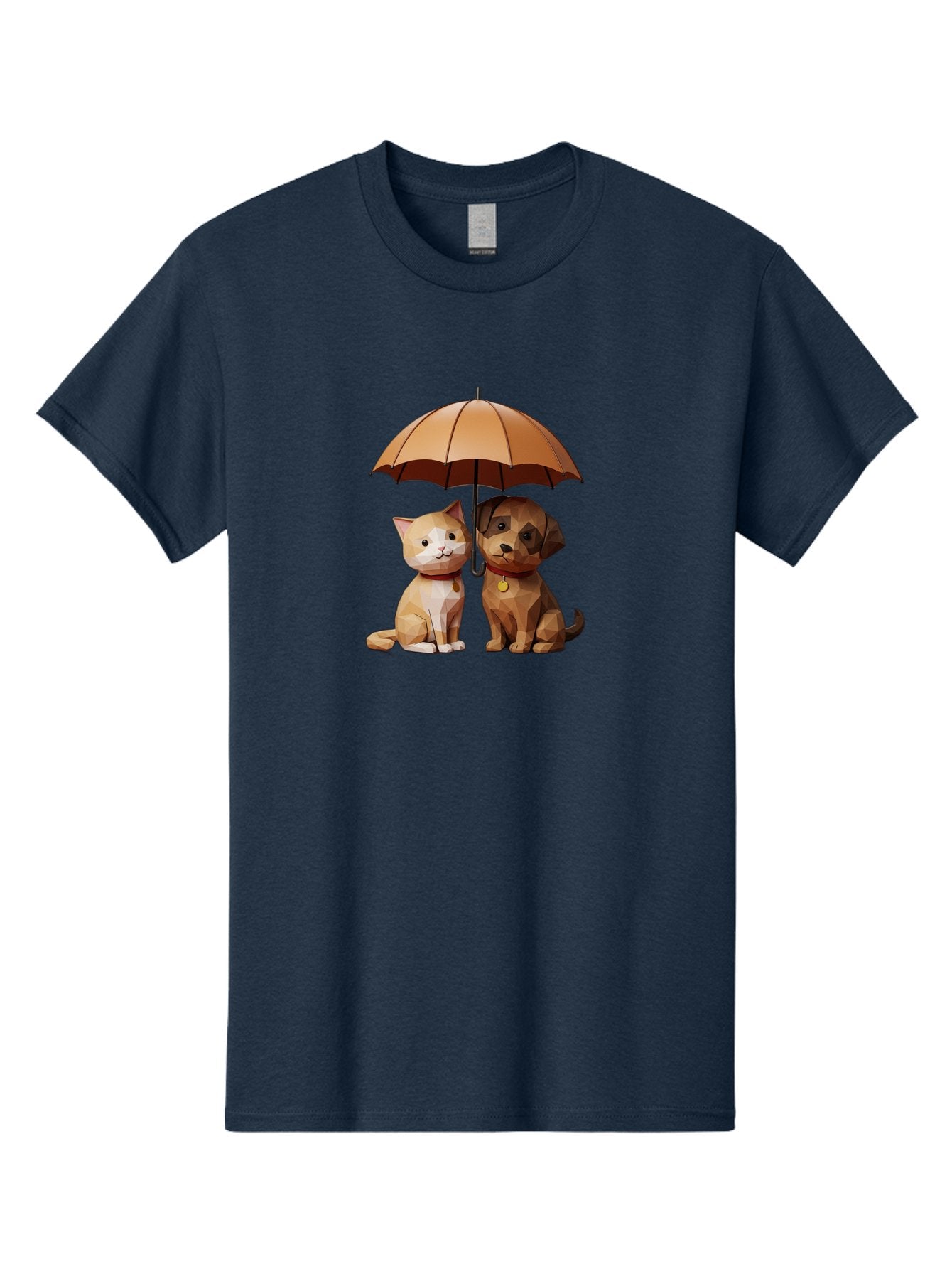 Cat-And-Dog-Under-Umbrella-7 Men'S Graphic Tee, 100% Cotton, Comfortable Casual Summer Wear, Machine Washable, Vintage Camera, Old Camera, Antique Camera, Black Camera, Classic Photography, Photography Equipment, Nostalgic Device, Film Camera, Baf721 7