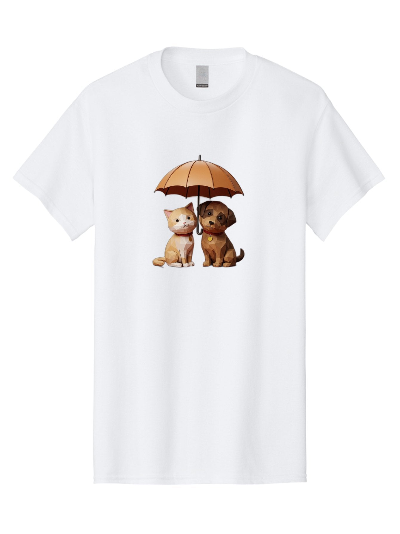 Cat-And-Dog-Under-Umbrella-7 Men'S Graphic Tee, 100% Cotton, Comfortable Casual Summer Wear, Machine Washable, Vintage Camera, Old Camera, Antique Camera, Black Camera, Classic Photography, Photography Equipment, Nostalgic Device, Film Camera, Baf721 15