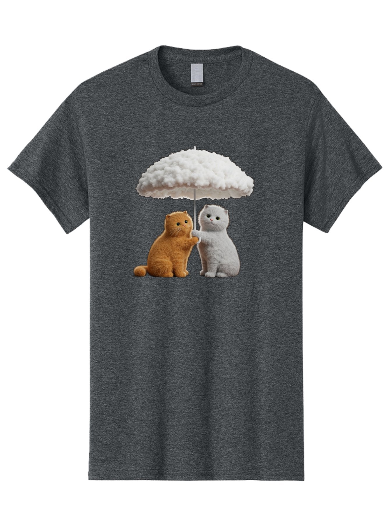 Cats-Under-Cloudy-Umbrella Men'S Graphic Tee, 100% Cotton, Comfortable Casual Summer Wear, Machine Washable, Vintage Camera, Old Camera, Antique Camera, Black Camera, Classic Photography, Photography Equipment, Nostalgic Device, Film Camera, Baf725