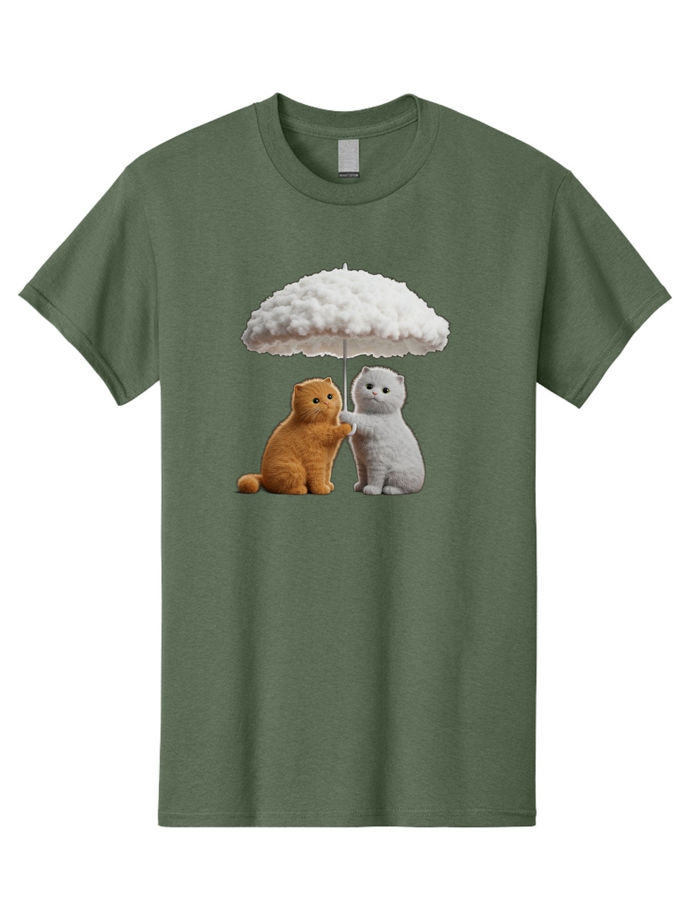 Cats-Under-Cloudy-Umbrella Men'S Graphic Tee, 100% Cotton, Comfortable Casual Summer Wear, Machine Washable, Vintage Camera, Old Camera, Antique Camera, Black Camera, Classic Photography, Photography Equipment, Nostalgic Device, Film Camera, Baf725 7