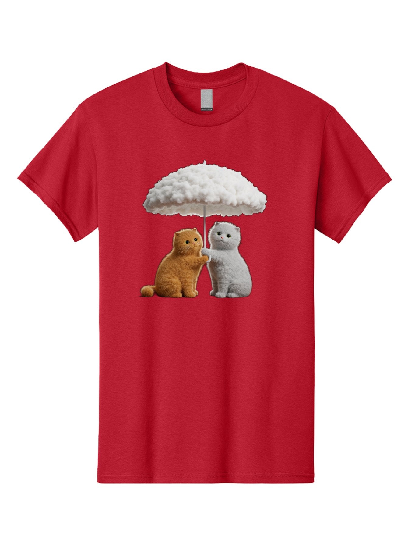Cats-Under-Cloudy-Umbrella Men'S Graphic Tee, 100% Cotton, Comfortable Casual Summer Wear, Machine Washable, Vintage Camera, Old Camera, Antique Camera, Black Camera, Classic Photography, Photography Equipment, Nostalgic Device, Film Camera, Baf725 6