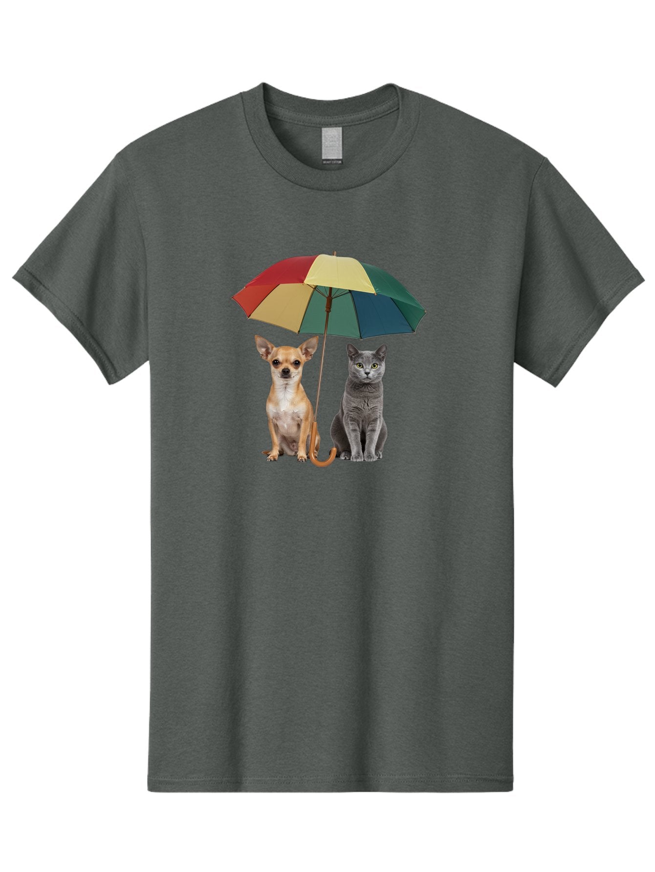 Colorful-Umbrella-Cat-Dog Men'S Graphic Tee, 100% Cotton, Comfortable Casual Summer Wear, Machine Washable, Vintage Camera, Old Camera, Antique Camera, Black Camera, Classic Photography, Photography Equipment, Nostalgic Device, Film Camera, Baf728 14