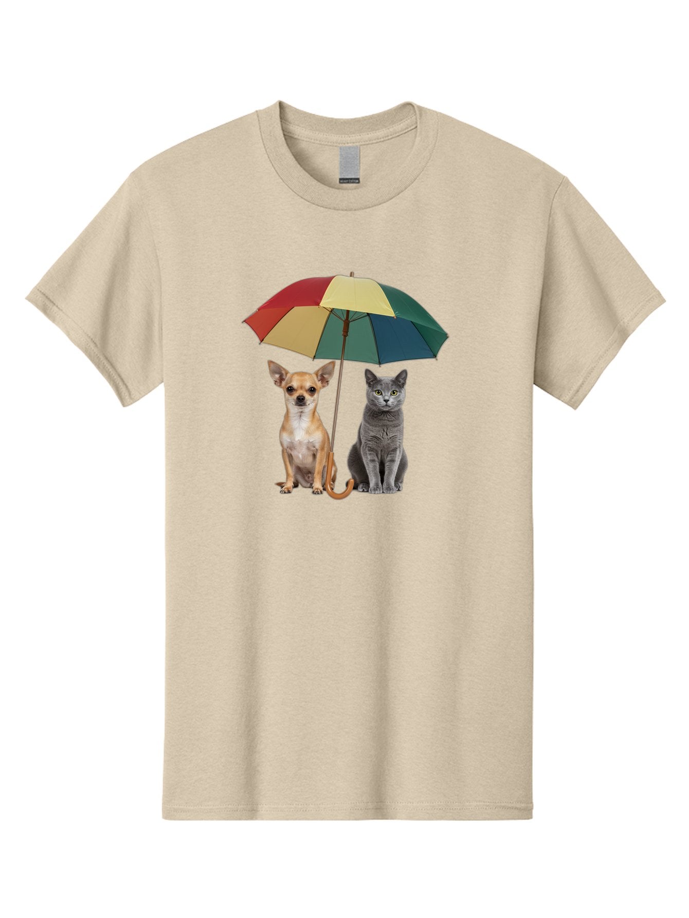 Colorful-Umbrella-Cat-Dog Men'S Graphic Tee, 100% Cotton, Comfortable Casual Summer Wear, Machine Washable, Vintage Camera, Old Camera, Antique Camera, Black Camera, Classic Photography, Photography Equipment, Nostalgic Device, Film Camera, Baf728 7