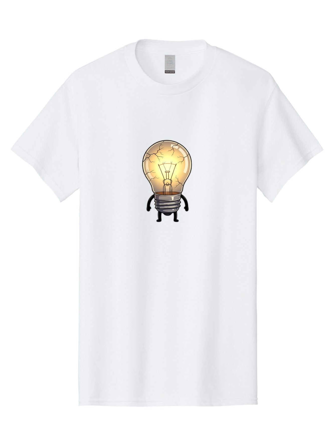 Cracked-Light-Bulb-10 Men'S Graphic Tee, 100% Cotton, Comfortable Casual Summer Wear, Machine Washable, Vintage Camera, Old Camera, Antique Camera, Black Camera, Classic Photography, Photography Equipment, Nostalgic Device, Film Camera, Baf732 11