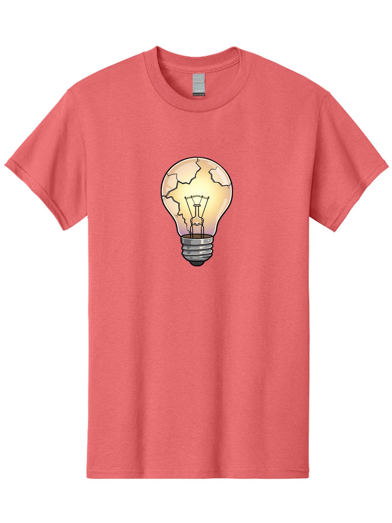 Cracked-Light-Bulb-11 Men'S Graphic Tee, 100% Cotton, Comfortable Casual Summer Wear, Machine Washable, Vintage Camera, Old Camera, Antique Camera, Black Camera, Classic Photography, Photography Equipment, Nostalgic Device, Film Camera, Baf733 12