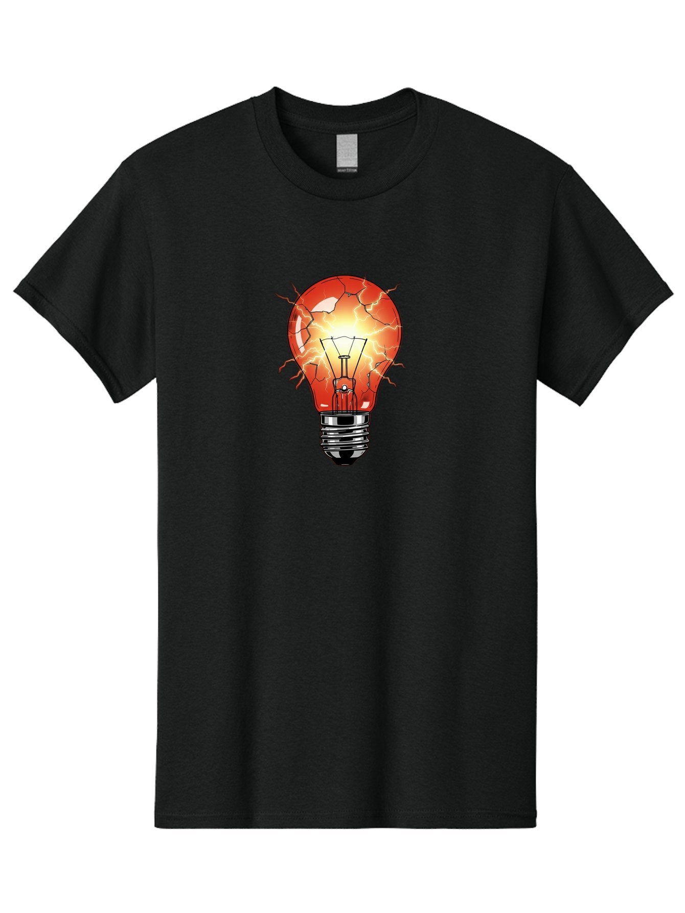 Cracked-Light-Bulb-17 Men'S Graphic Tee, 100% Cotton, Comfortable Casual Summer Wear, Machine Washable, Vintage Camera, Old Camera, Antique Camera, Black Camera, Classic Photography, Photography Equipment, Nostalgic Device, Film Camera, Baf739 9
