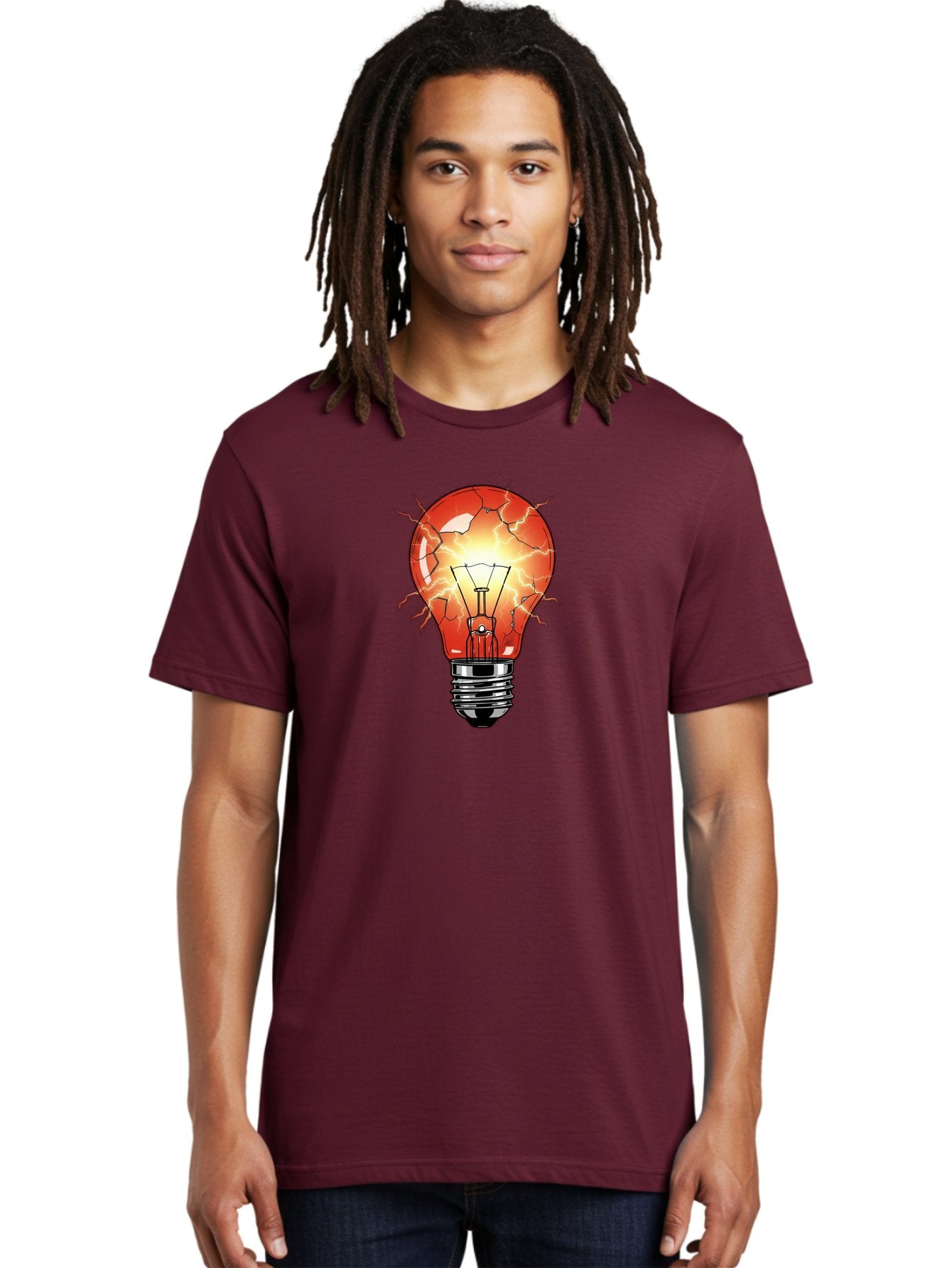 Cracked-Light-Bulb-17 Men'S Graphic Tee, 100% Cotton, Comfortable Casual Summer Wear, Machine Washable, Vintage Camera, Old Camera, Antique Camera, Black Camera, Classic Photography, Photography Equipment, Nostalgic Device, Film Camera, Baf739 16