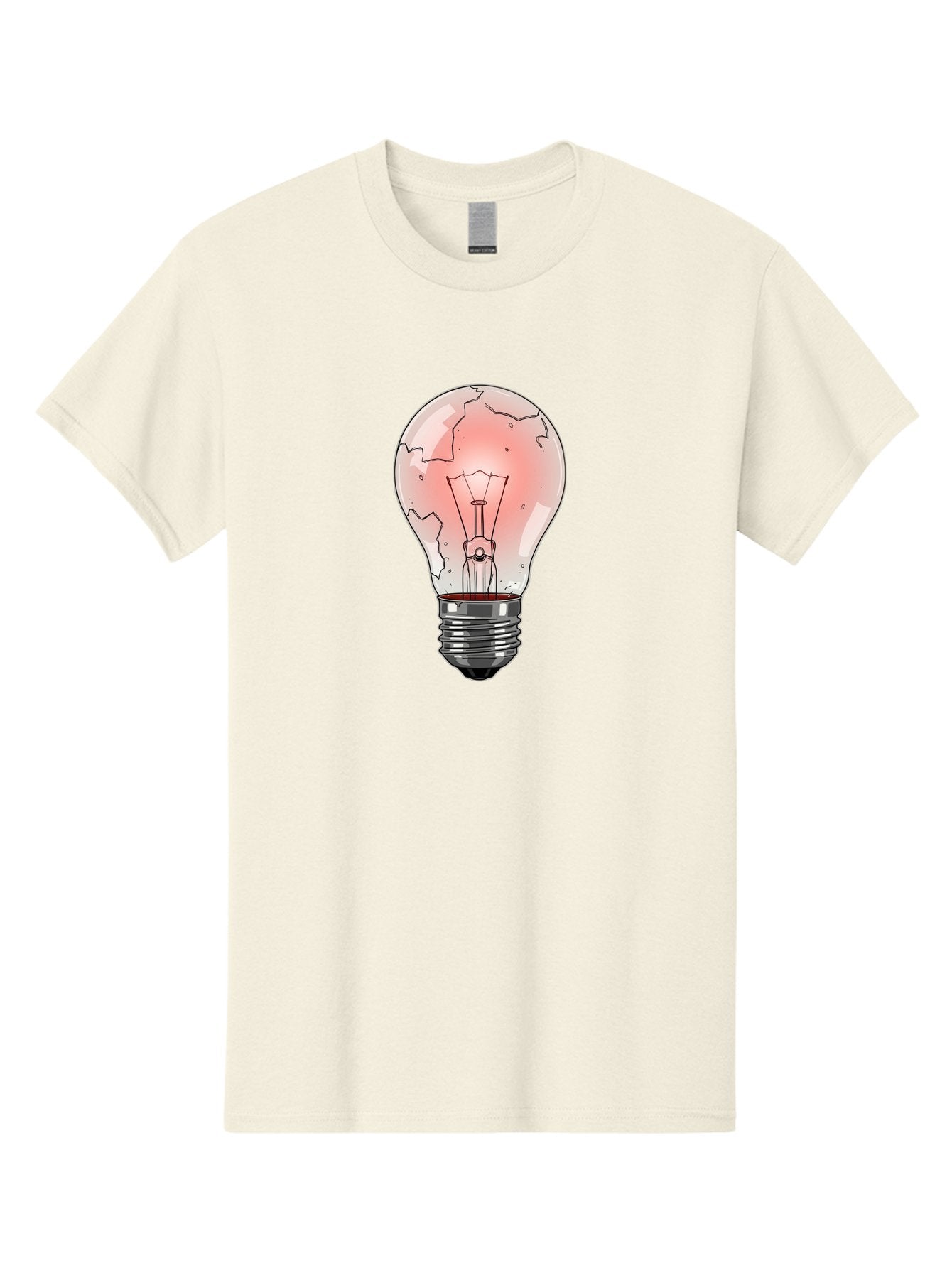 Cracked-Light-Bulb-18 Men'S Graphic Tee, 100% Cotton, Comfortable Casual Summer Wear, Machine Washable, Vintage Camera, Old Camera, Antique Camera, Black Camera, Classic Photography, Photography Equipment, Nostalgic Device, Film Camera, Baf740 8