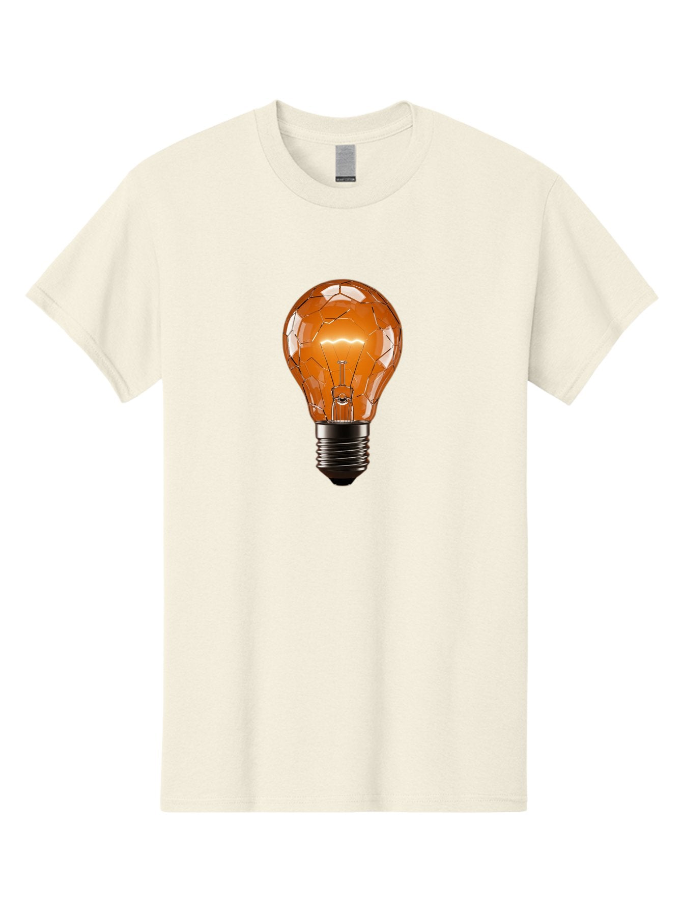 Cracked-Light-Bulb-3 Men'S Graphic Tee, 100% Cotton, Comfortable Casual Summer Wear, Machine Washable, Vintage Camera, Old Camera, Antique Camera, Black Camera, Classic Photography, Photography Equipment, Nostalgic Device, Film Camera, Baf743 7