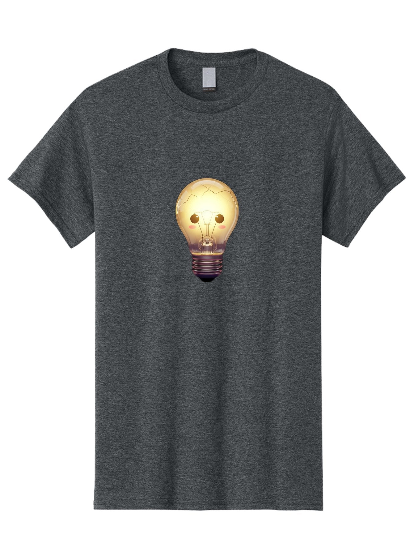 Cracked-Light-Bulb-5 Men'S Graphic Tee, 100% Cotton, Comfortable Casual Summer Wear, Machine Washable, Vintage Camera, Old Camera, Antique Camera, Black Camera, Classic Photography, Photography Equipment, Nostalgic Device, Film Camera, Baf745 5