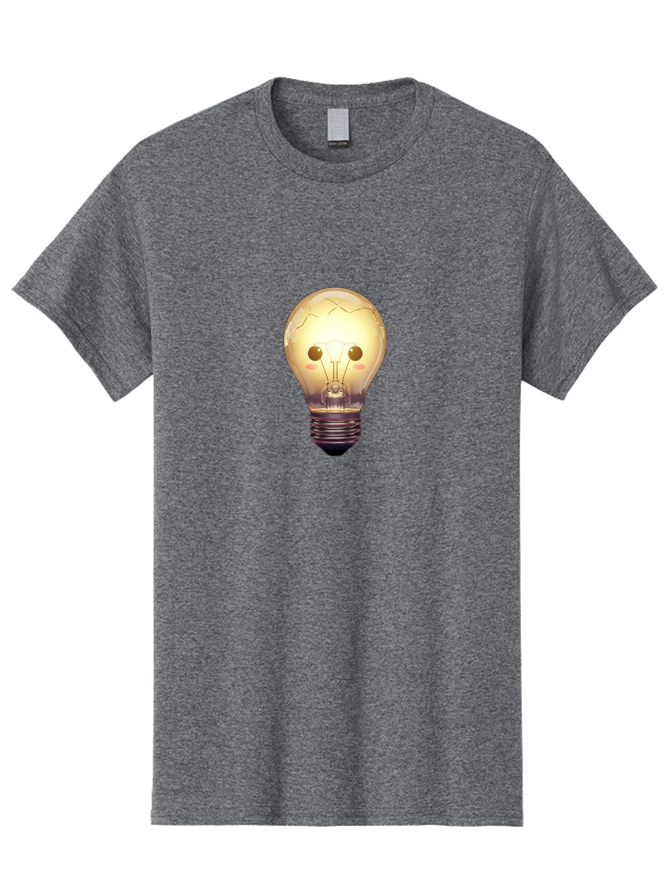 Cracked-Light-Bulb-5 Men'S Graphic Tee, 100% Cotton, Comfortable Casual Summer Wear, Machine Washable, Vintage Camera, Old Camera, Antique Camera, Black Camera, Classic Photography, Photography Equipment, Nostalgic Device, Film Camera, Baf745 4